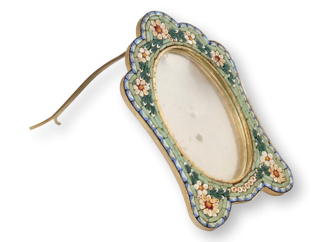 Large Midcentury Italian Micromosaic Picture Frame - 2