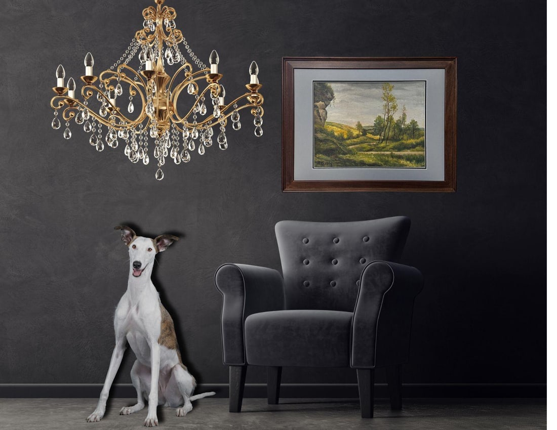 Midcentury French Landscape Painting of Rolling Hills - 2