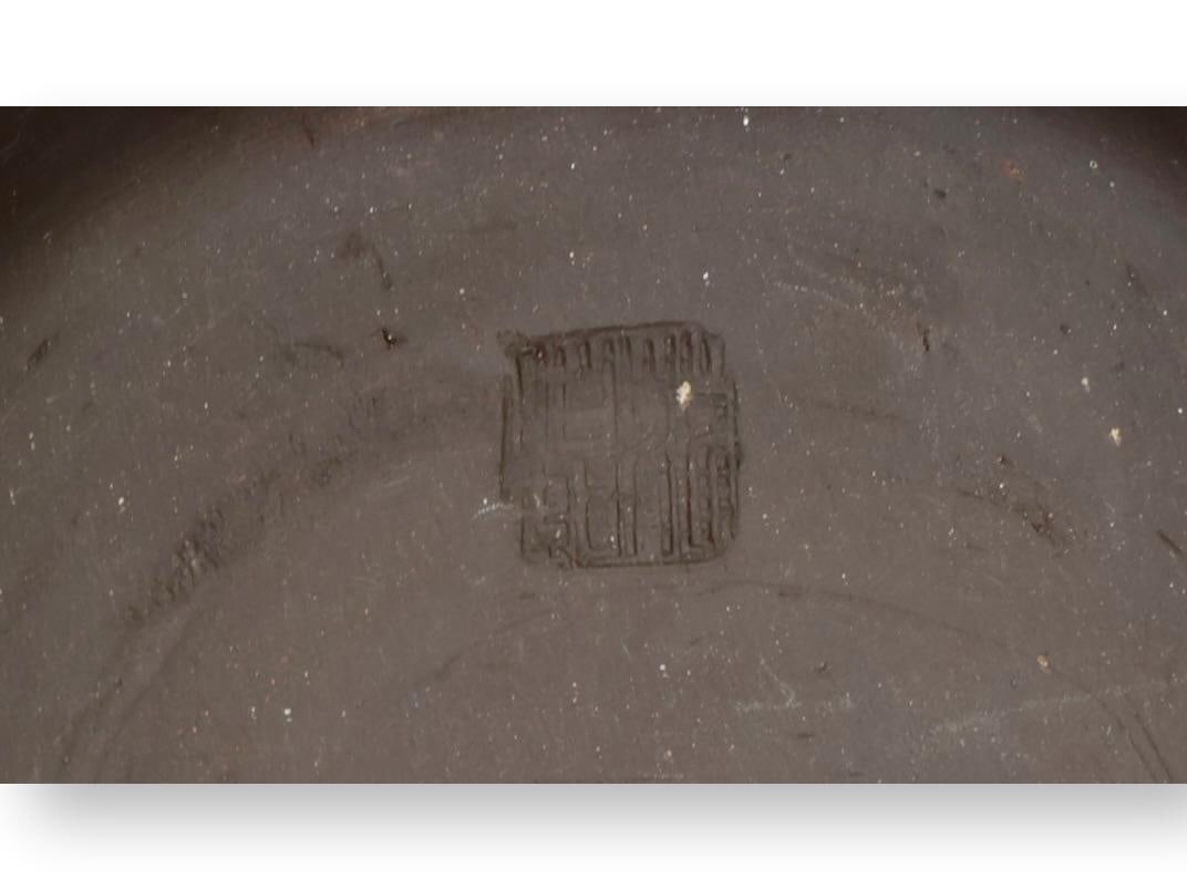 Antique Chinese Yixing Zisha Clay Teapot with Dragon Decoration - 9