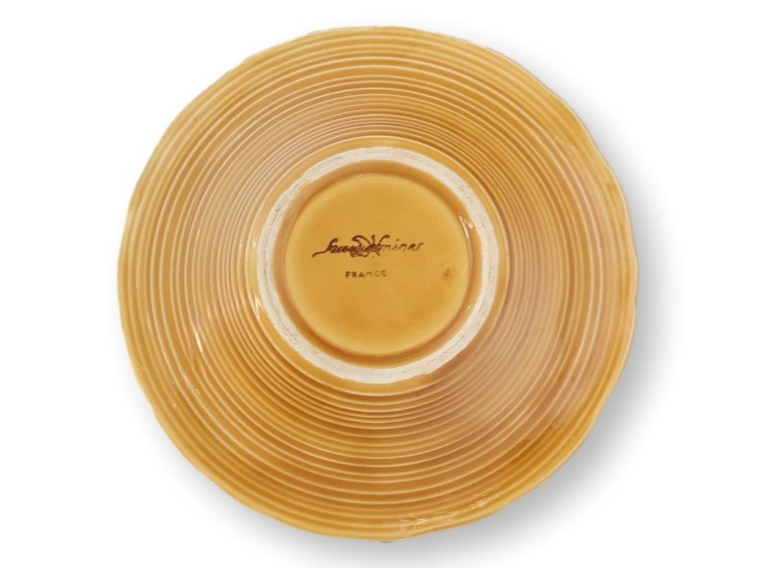 Early 20th-C. French Sarreguemines Majolica Fruit Serving Set - 10