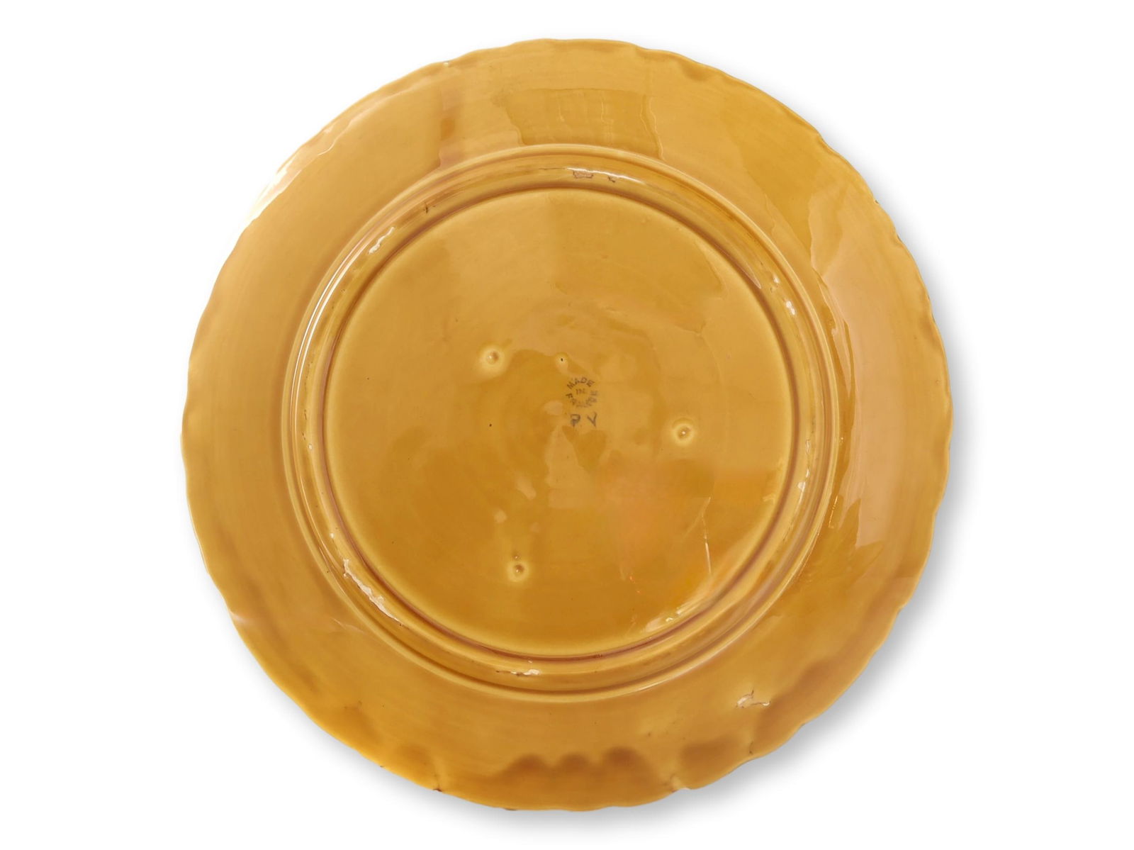 Early 20th-C. French Sarreguemines Majolica Fruit Serving Set - 11