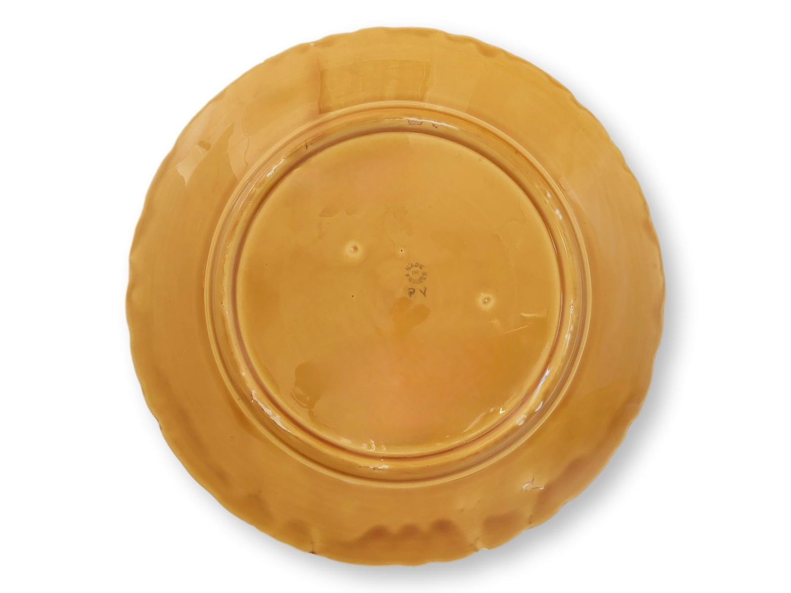 Early 20th-C. French Sarreguemines Majolica Fruit Serving Set - 9