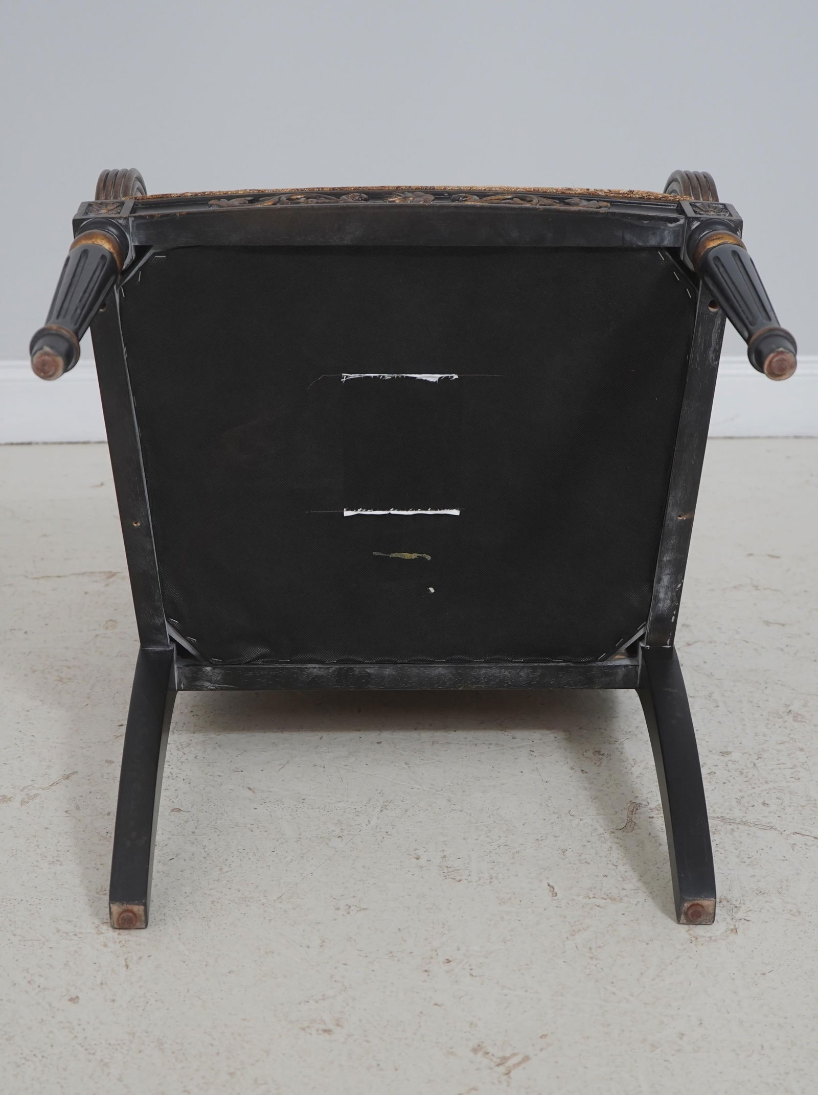 Pair of French Louis XV Style Upholstered Armchairs - 18