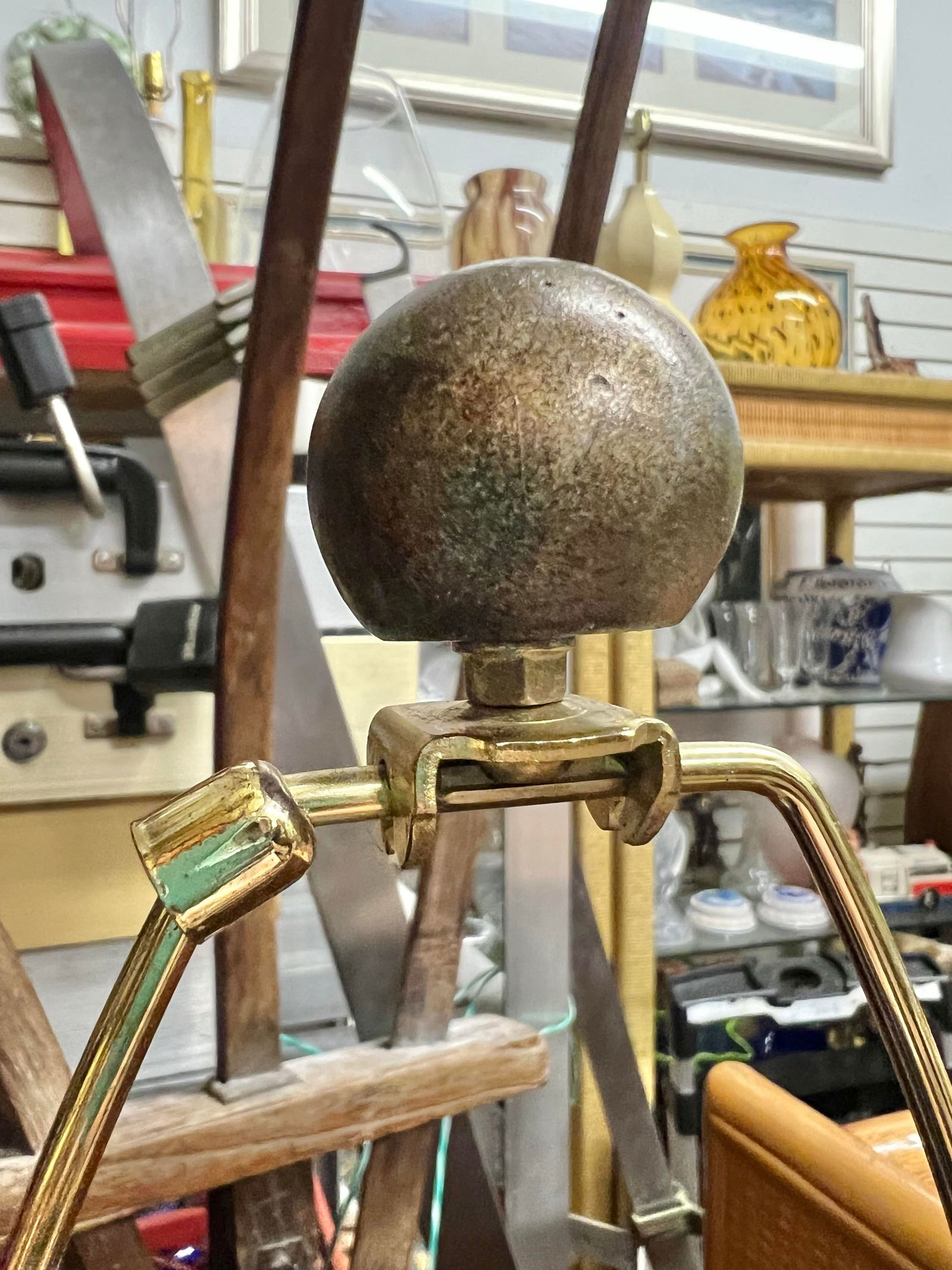 1990s Tall Floor Lamps With Elephants - a Pair - 12