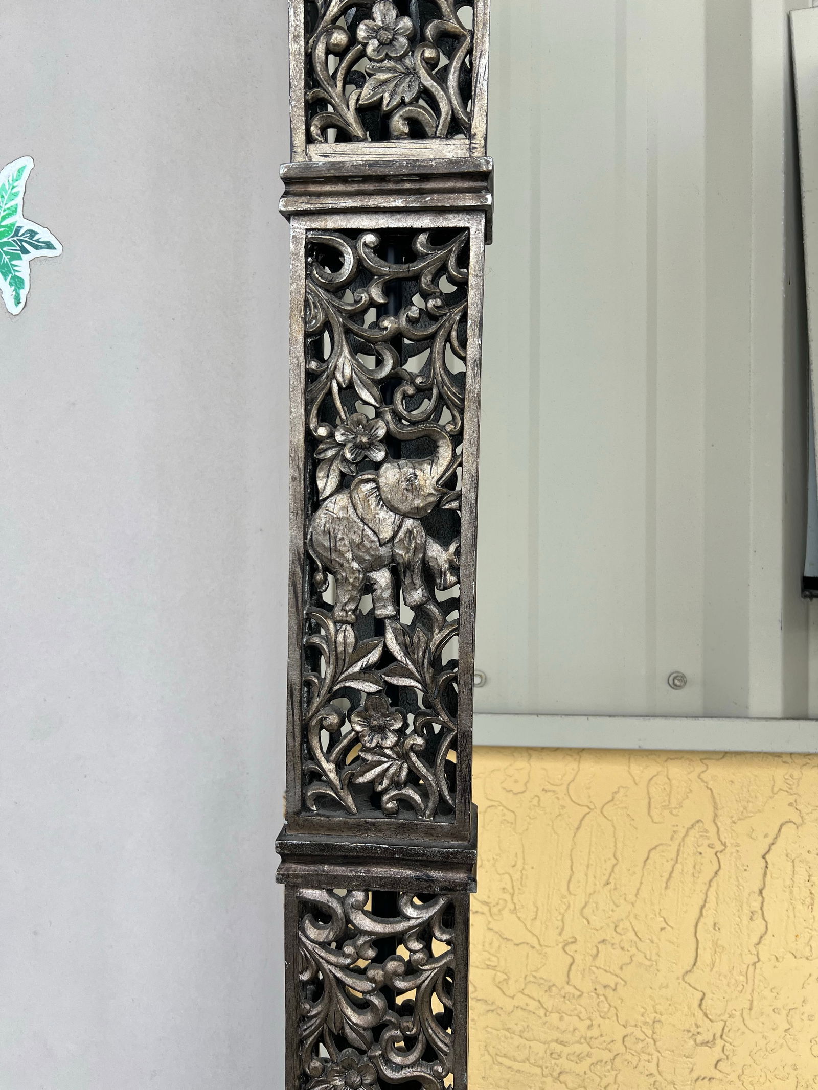 1990s Tall Floor Lamps With Elephants - a Pair - 2