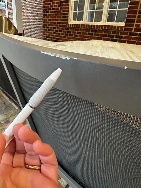 Set of 7 Brown Jordan Outdoor Bar Stools - 6