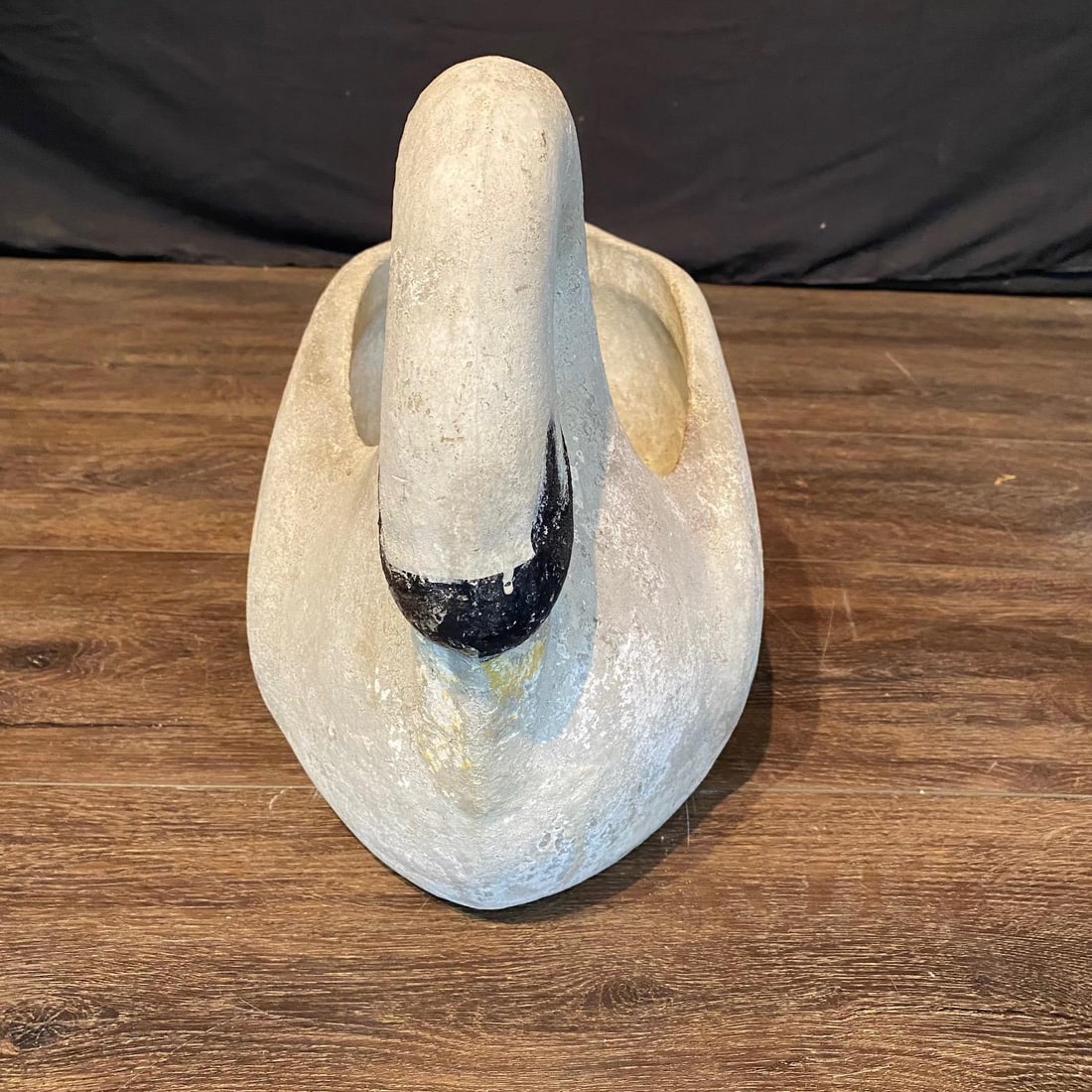 Antique French Swan Garden Planters Cast Stone -a Pair - 2