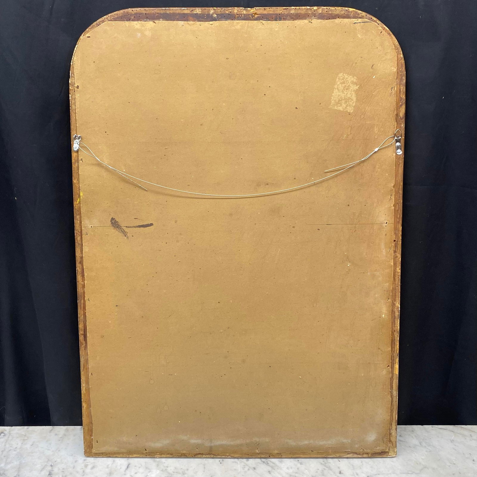 French Louis Philippe Gold Leaf Giltwood Wall Mirror Early 19th Century - 7