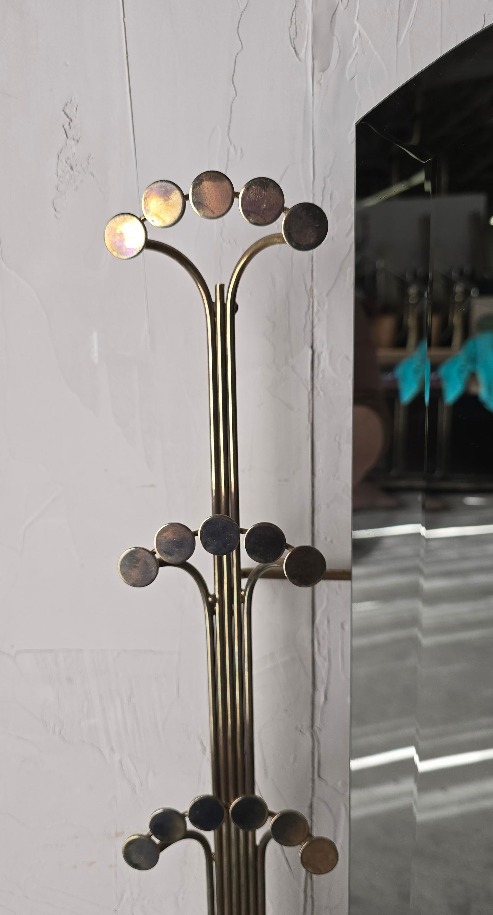 Rare Mid Century Wall Mirror by Curtis Jere - 6