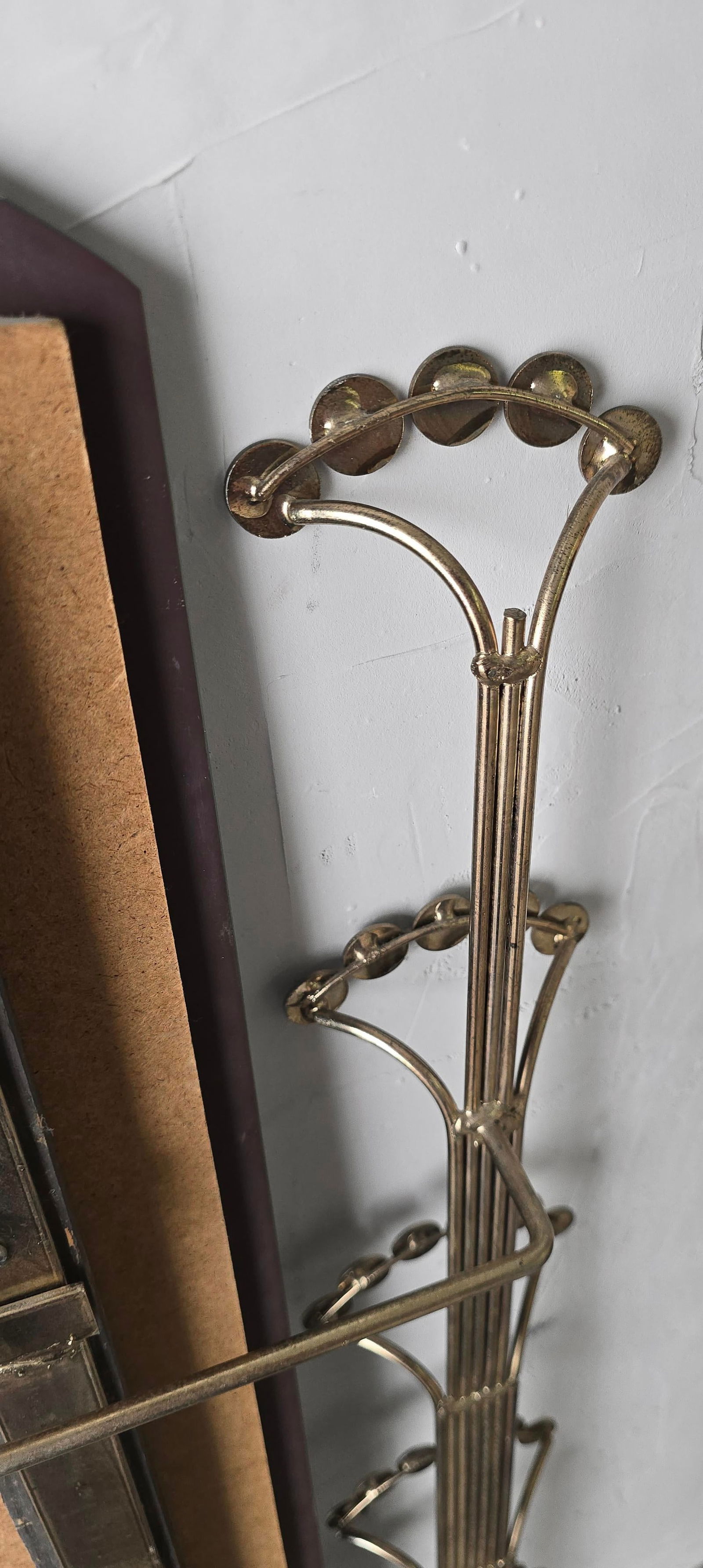 Rare Mid Century Wall Mirror by Curtis Jere - 9