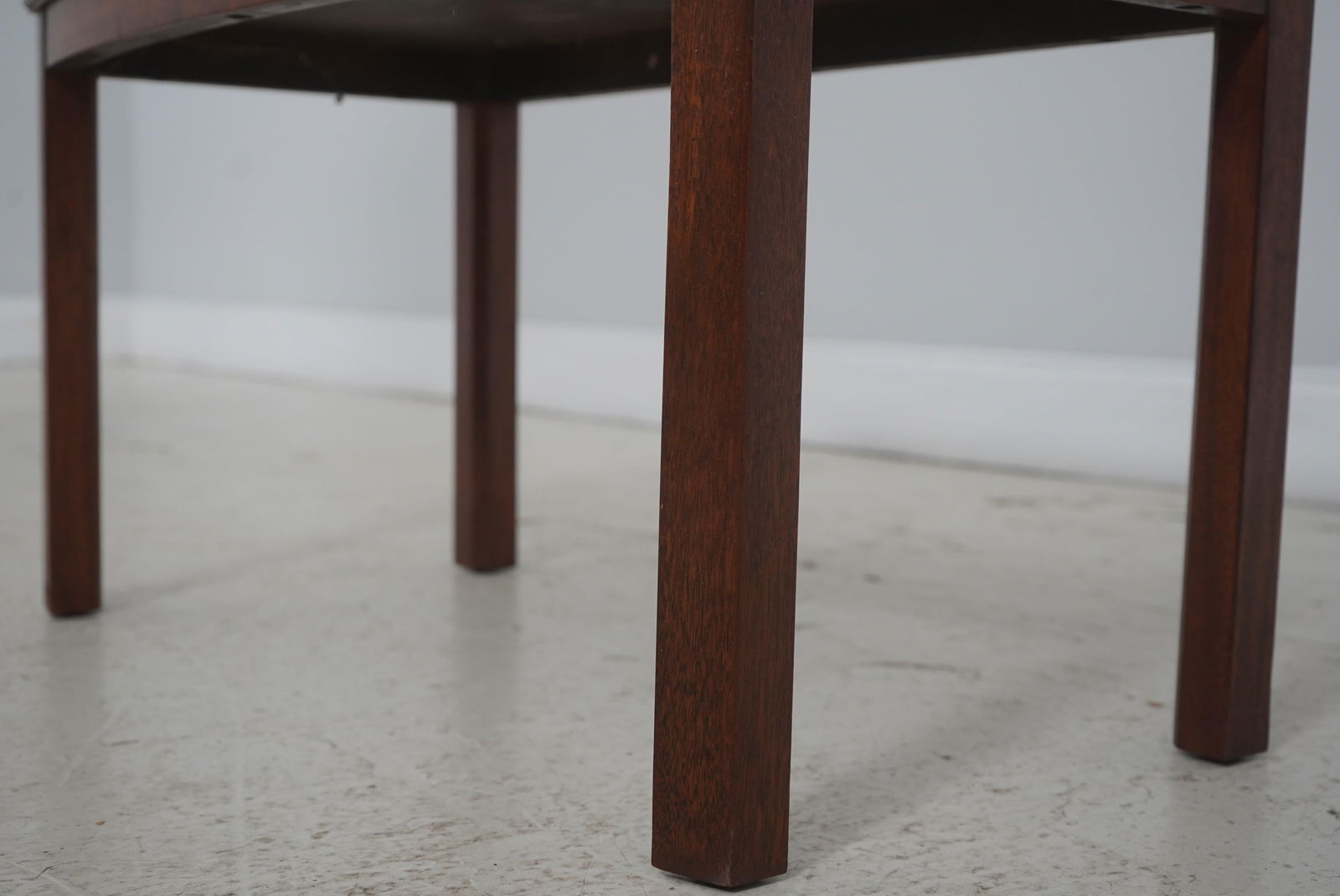 English Campaign Style Mahogany Coffee Table - 6