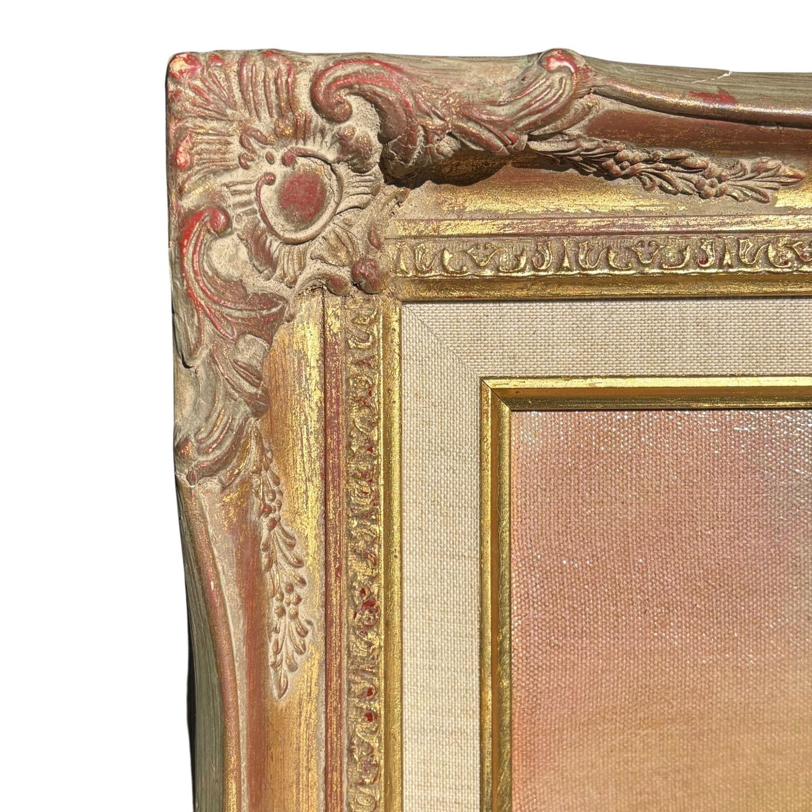 Fruit Still Life Oil Painting in Ornate Gilt Frame, Signed - 4