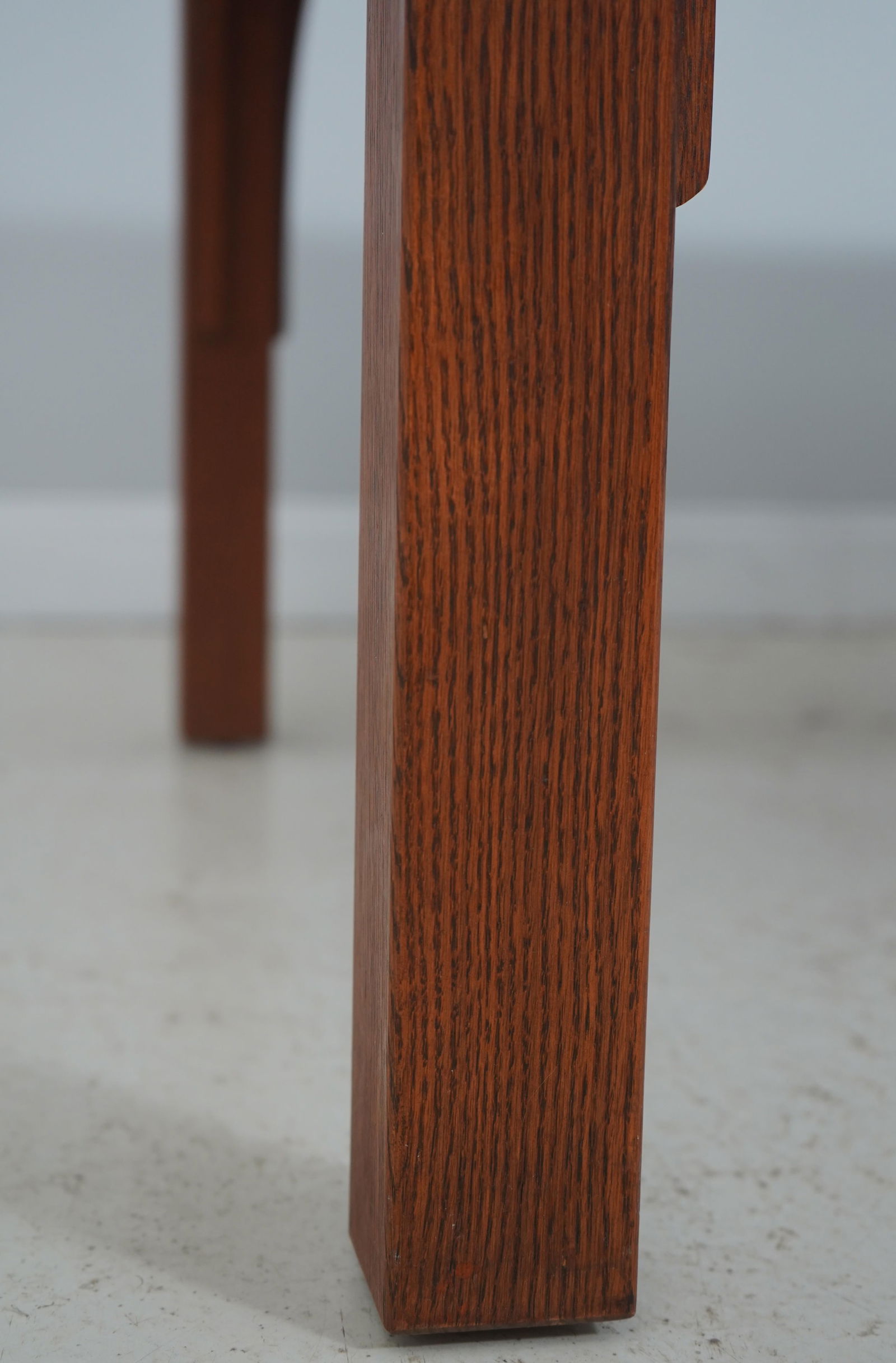 Stickley Mission Oak Refractory Draw-Leaf Dining Table - 13