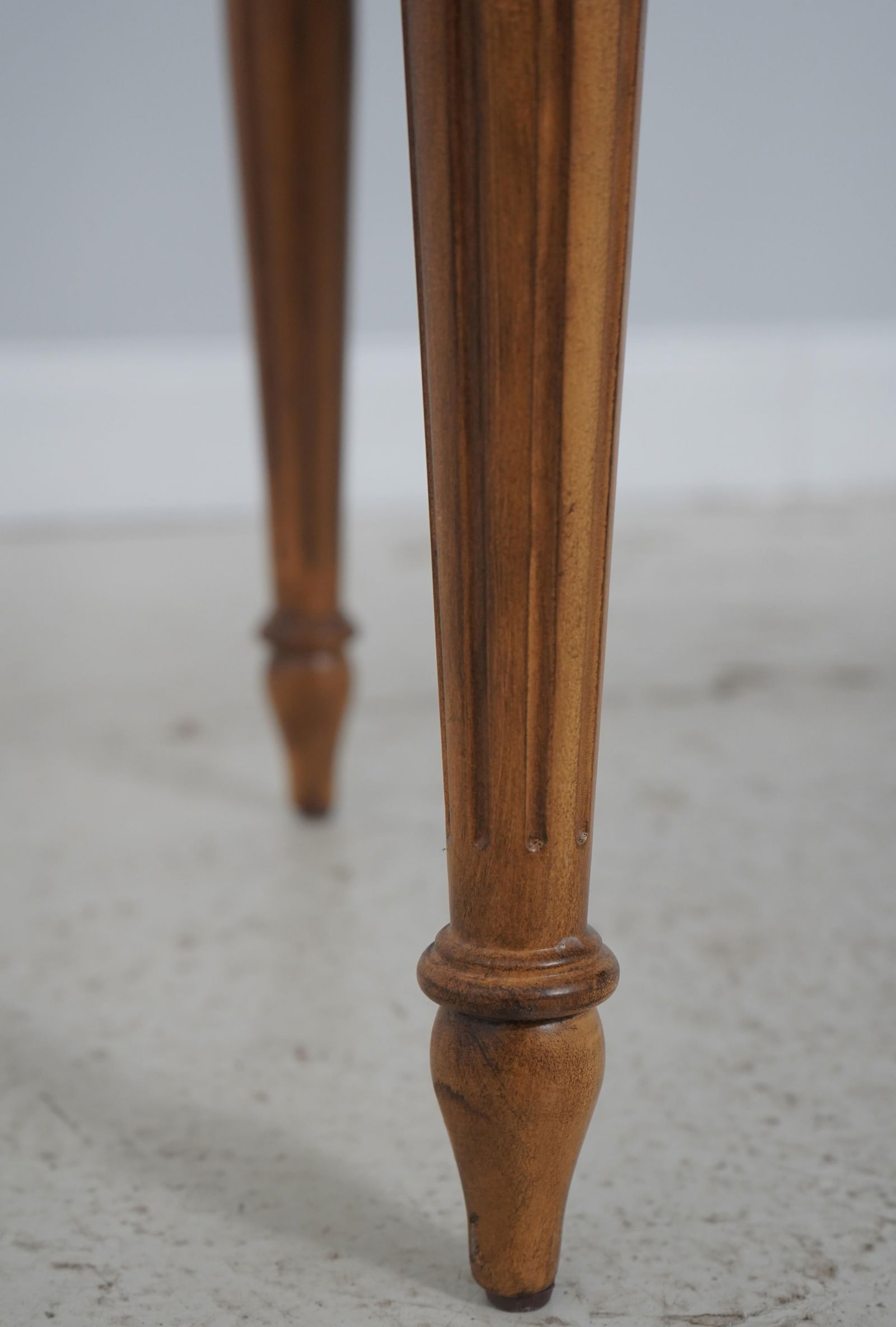 French Louis XVI Cane Side Window Bench - 9