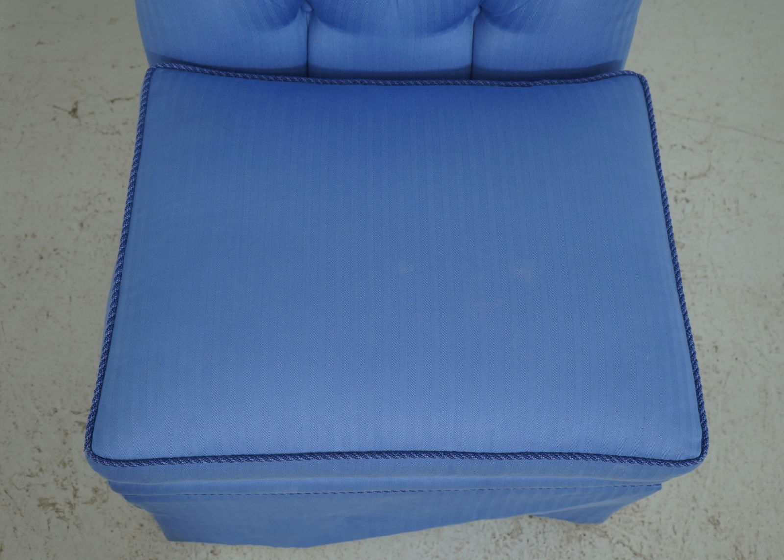 Kindel Blue Upholstered Boudoir Chair - 10