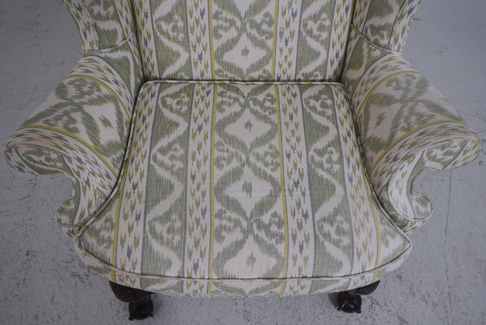 Kindel Winterthur Collection Clawfoot Wing Chair - 10
