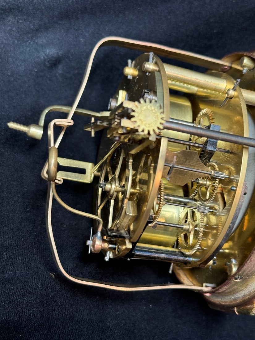 c.1860 Ad Mougin Louis XVI Gilt Bronze Clock Set, 3 PCS - 9