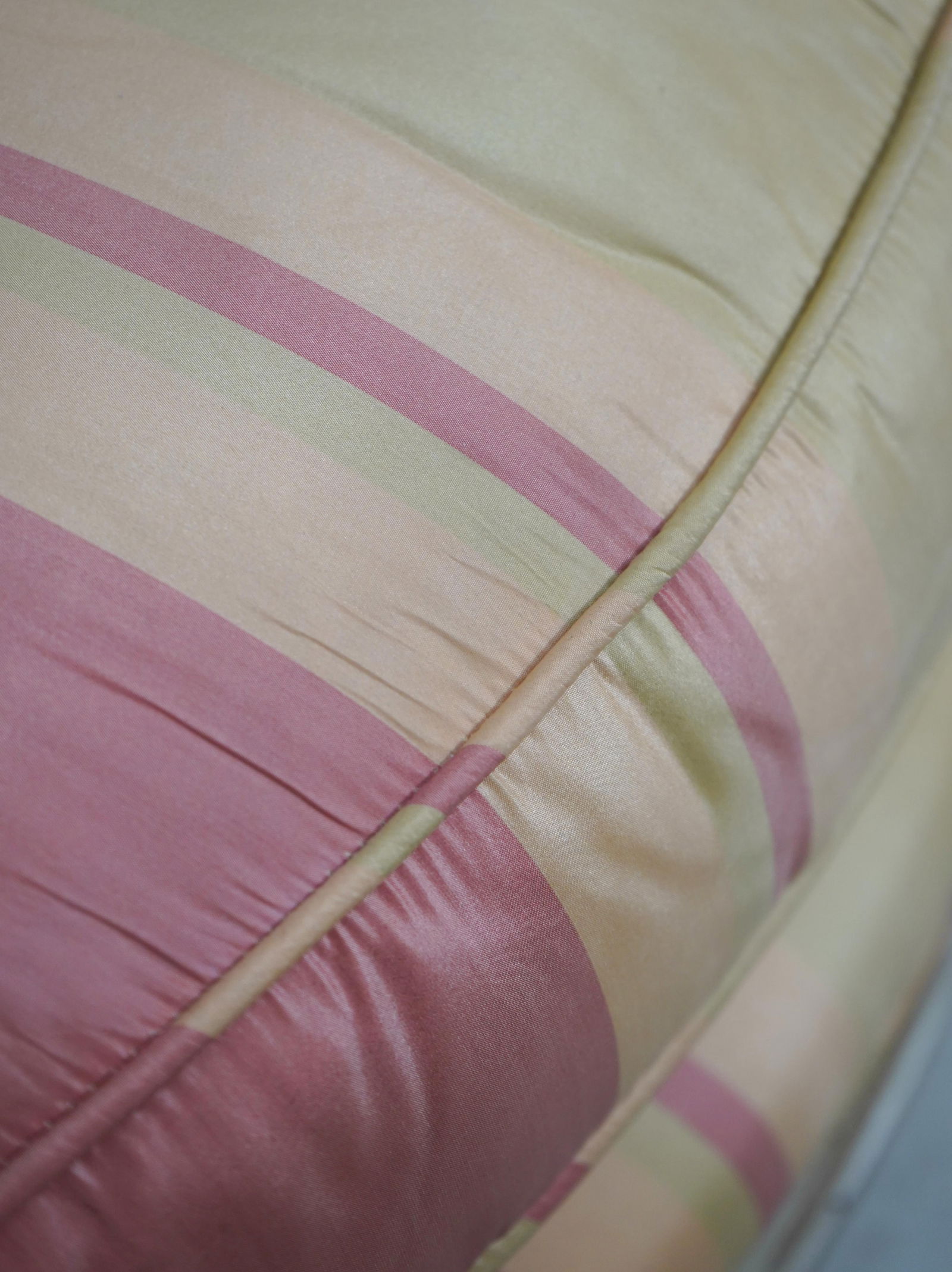 Pair Baker French Louis XVI Upholstered Bergere Chairs - 9