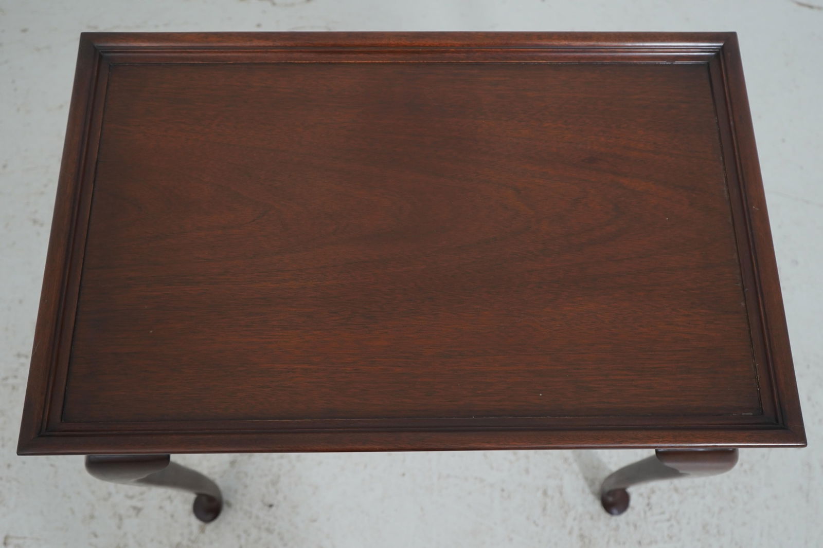 Kindel Oxford Mahogany Queen Anne Tea Table - 6