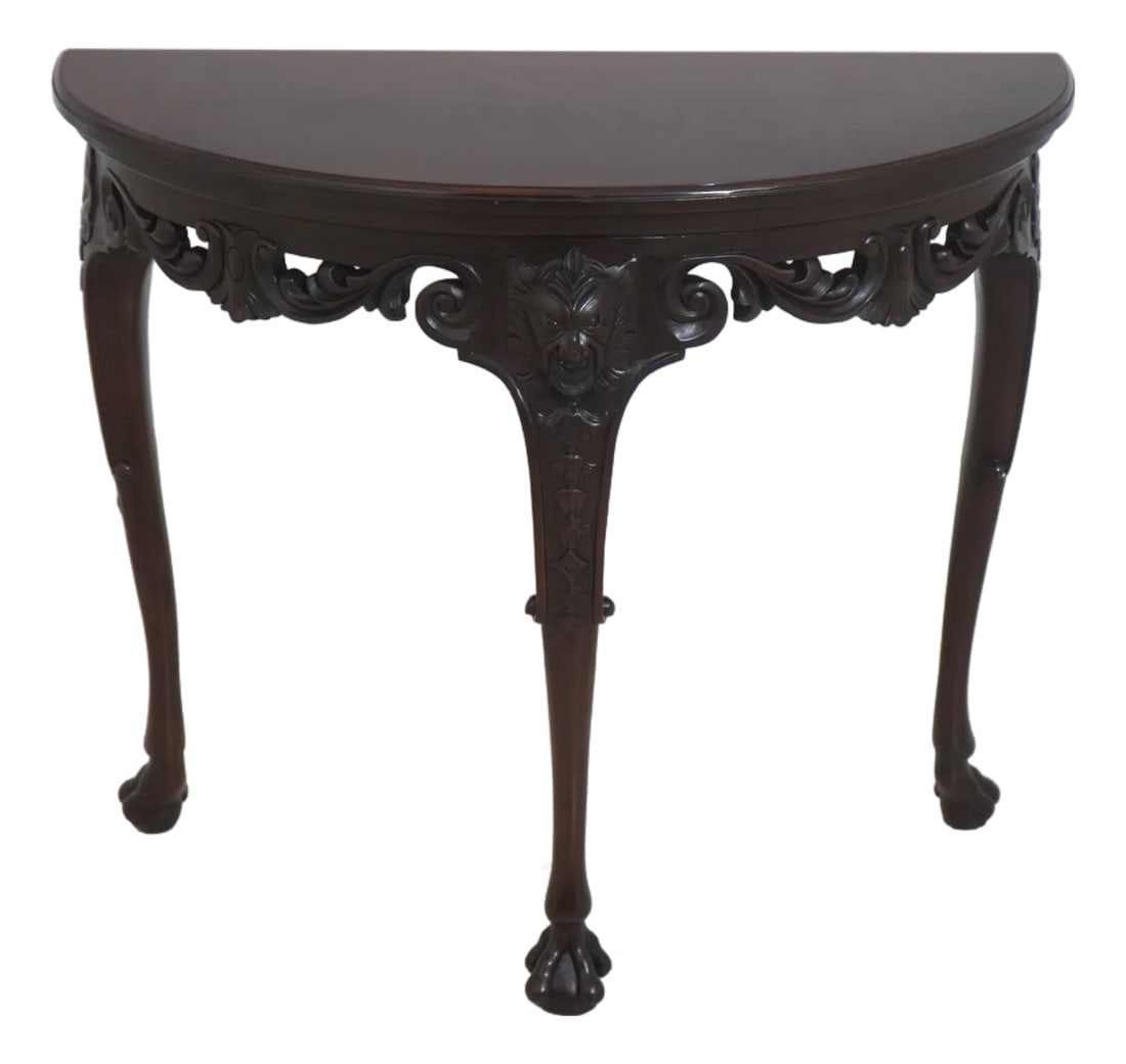 Baker Stately Homes Collection Mahogany Console Table (1 of 15)