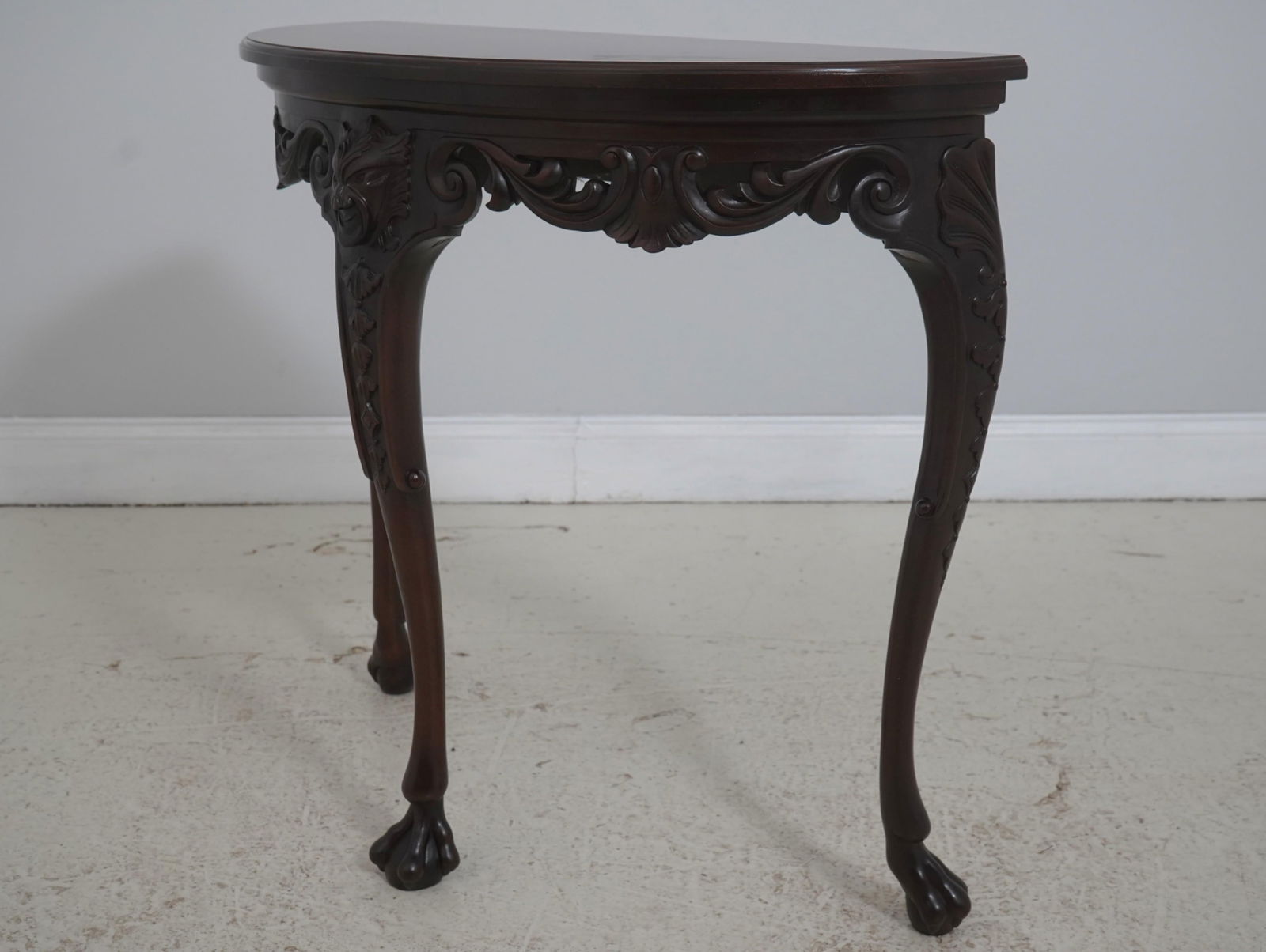Baker Stately Homes Collection Mahogany Console Table - 2