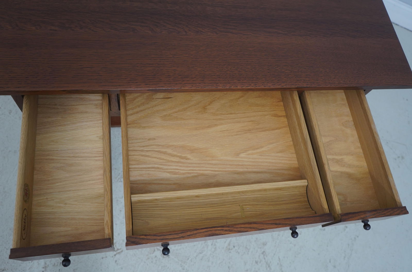 Stickley Mission Oak Harvey Ellis Writing Desk - 5