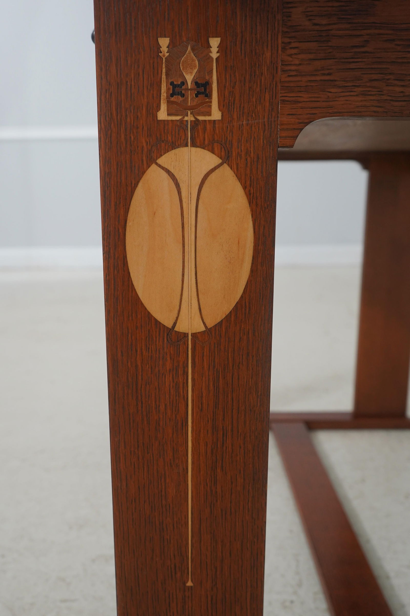 Stickley Mission Oak Harvey Ellis Writing Desk - 7