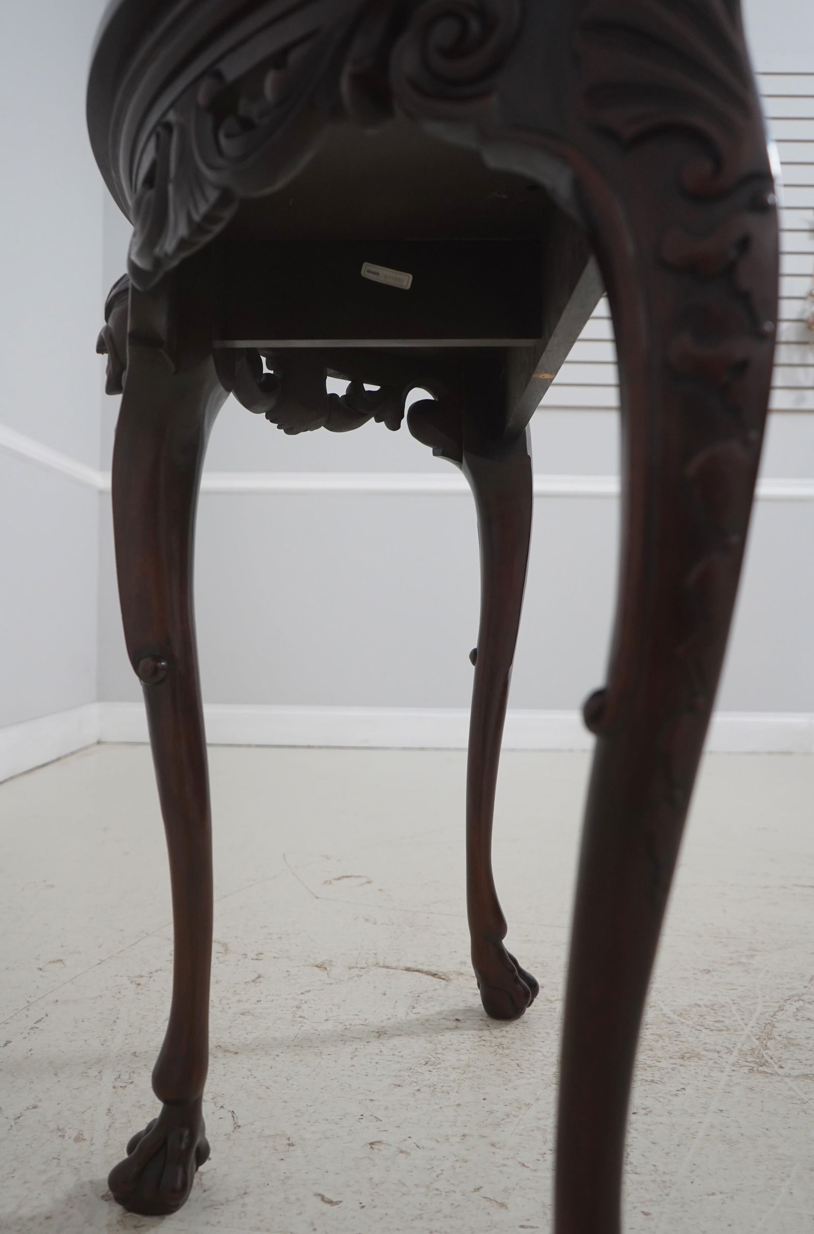 Baker Mahogany Stately Homes Collection Console Table - 15