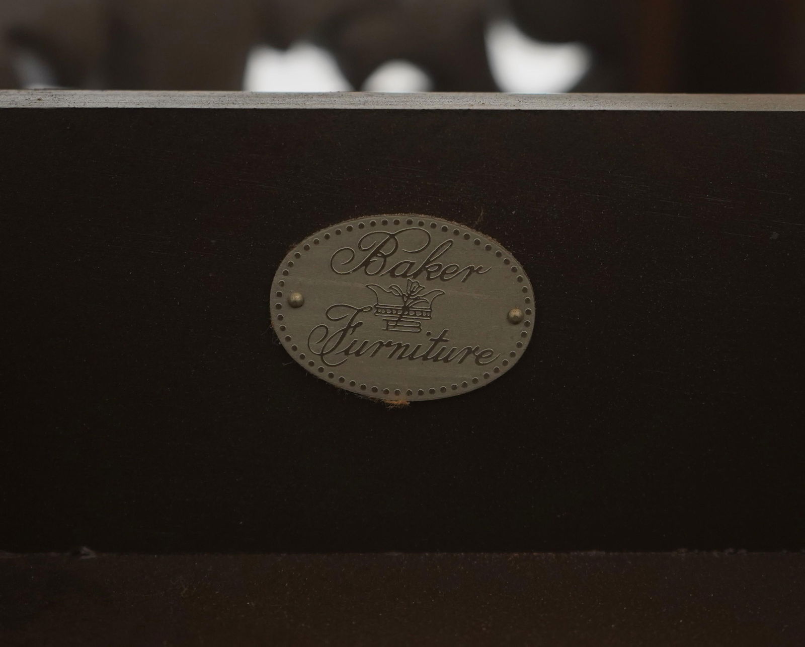 Baker Mahogany Stately Homes Collection Console Table - 16