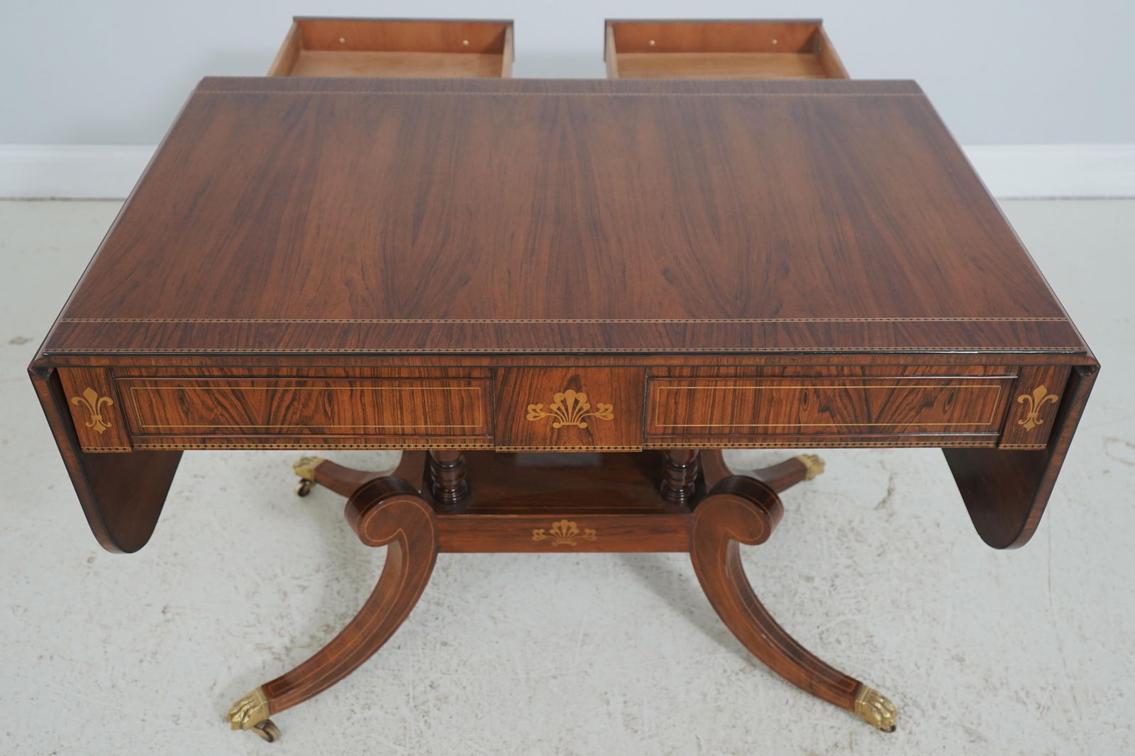 Baker Stately Homes Irish Regency Sofa Table - 16