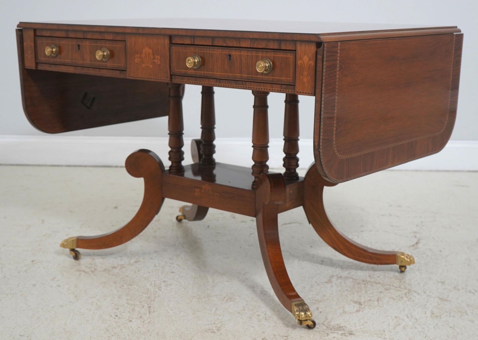 Baker Stately Homes Irish Regency Sofa Table - 2
