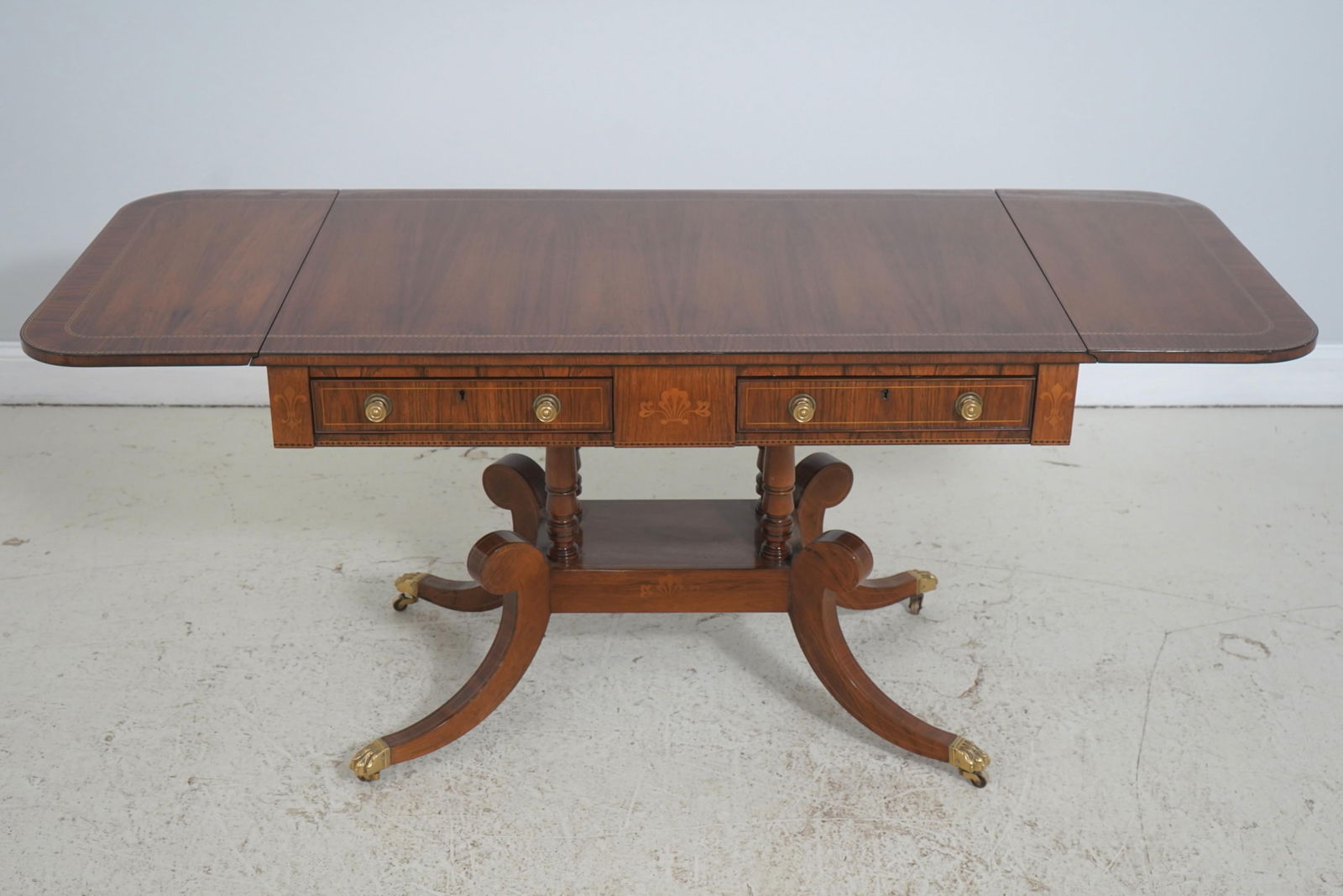 Baker Stately Homes Irish Regency Sofa Table - 7