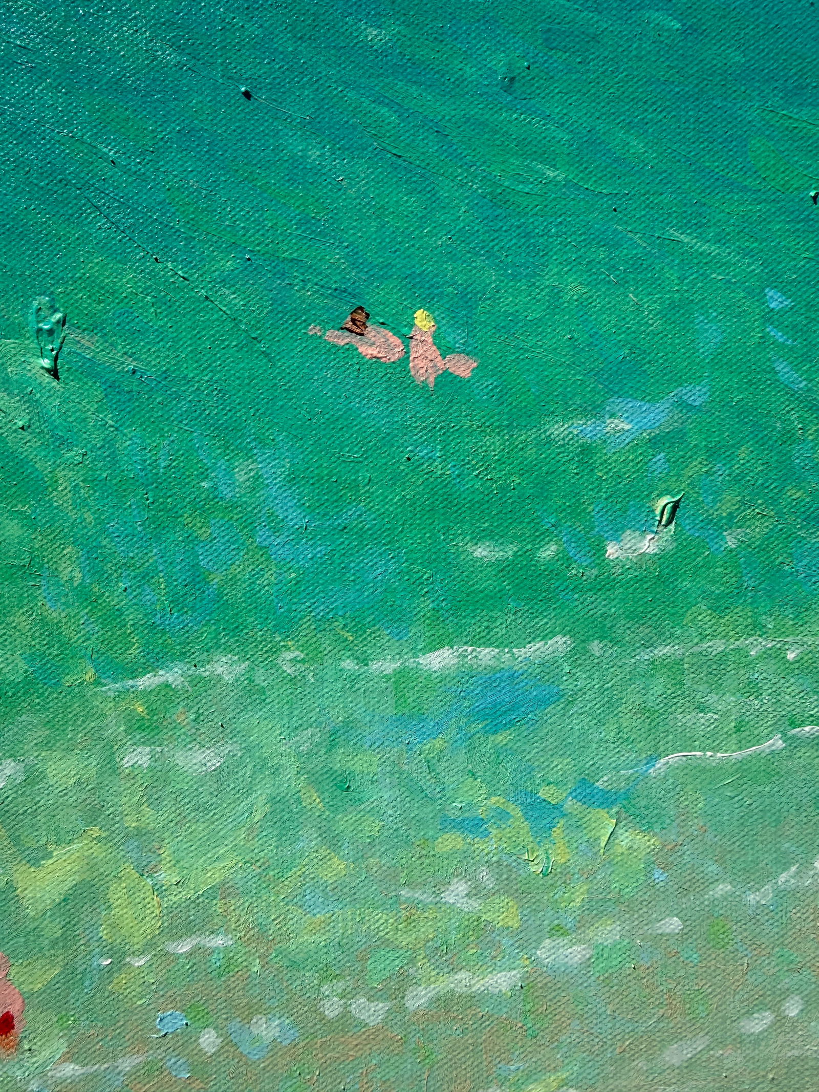 Florida Boat Day Acrylic on Canvas by Joe Davis - 13