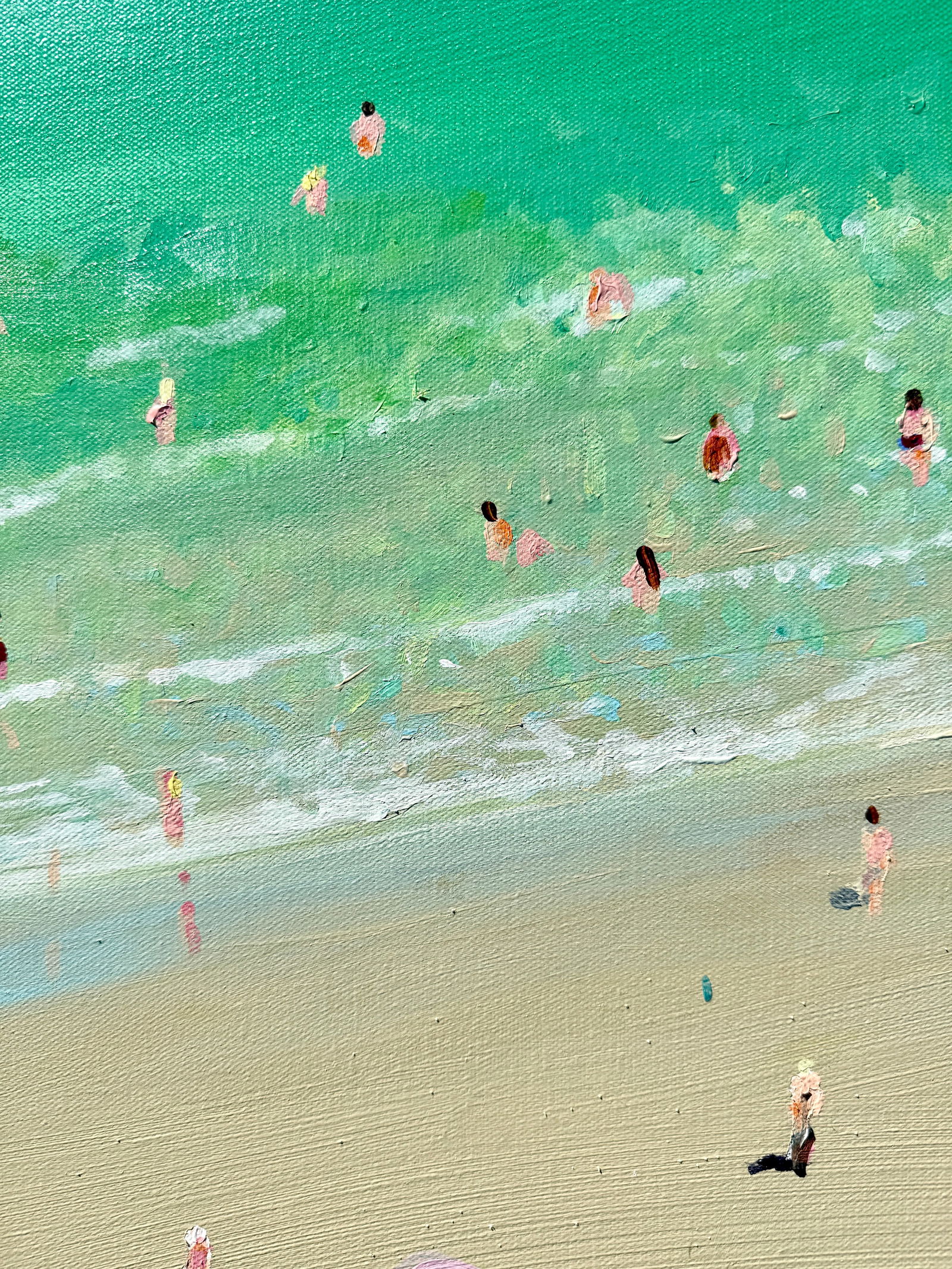 Florida Boat Day Acrylic on Canvas by Joe Davis - 7