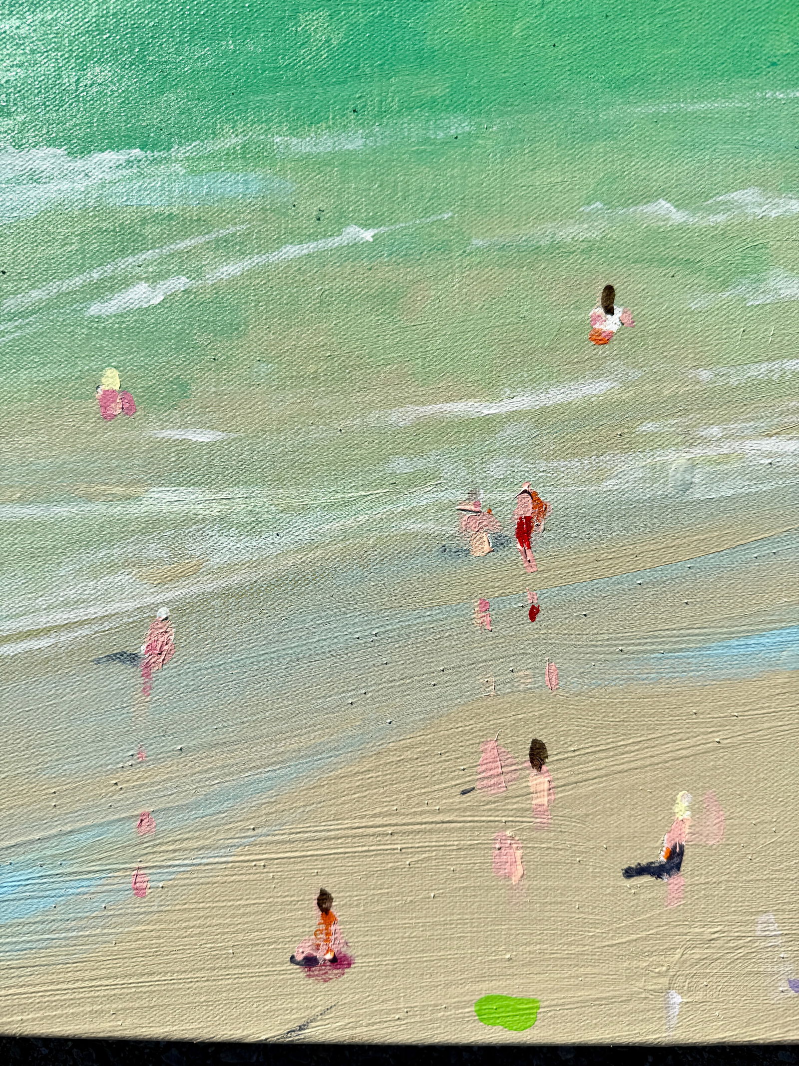 Florida Boat Day Acrylic on Canvas by Joe Davis - 8