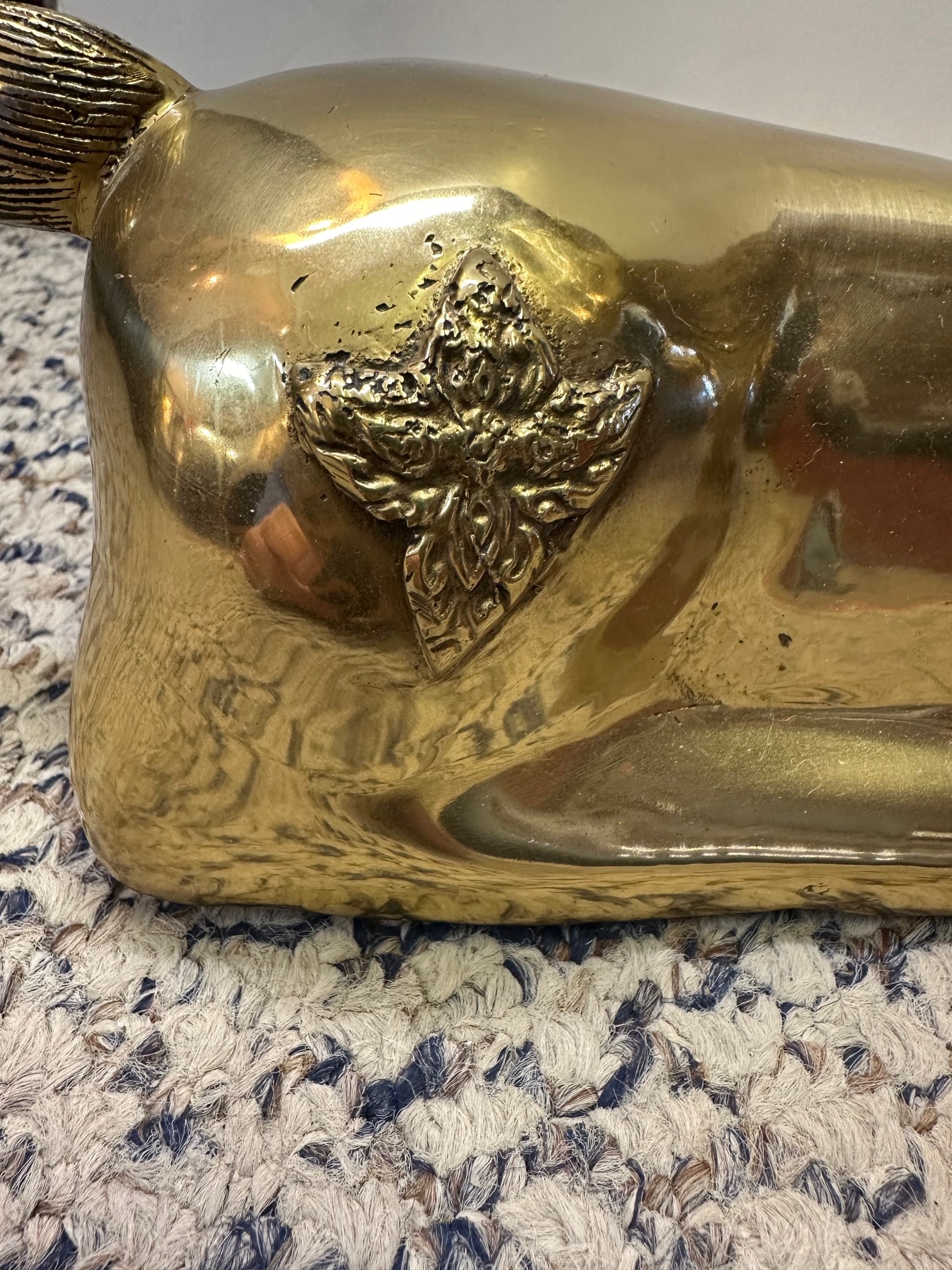 Brass Deer Sculptures -a Pair - 4