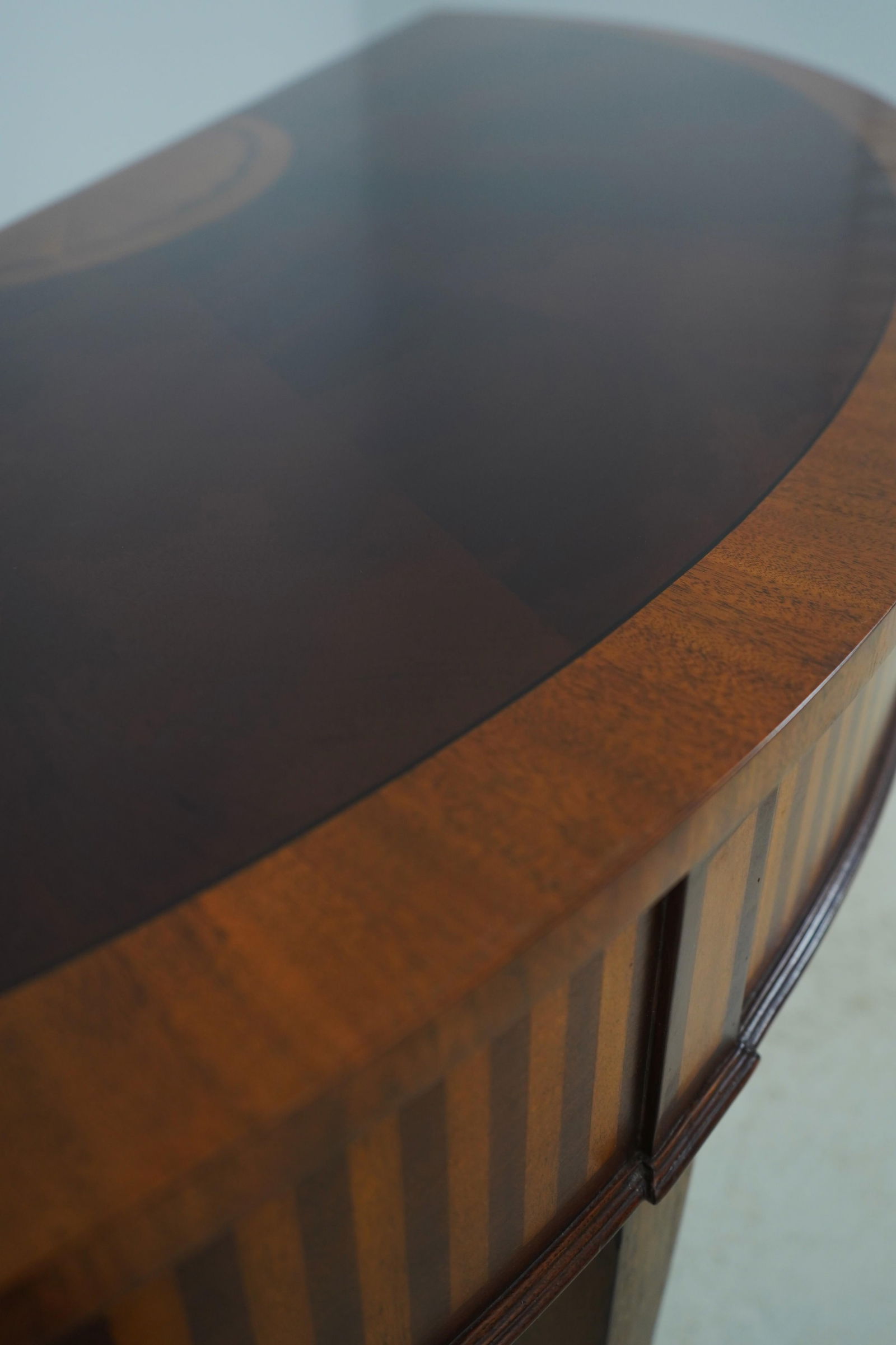 Ethan Allen Federal Inlaid Mahogany Console Table - 13