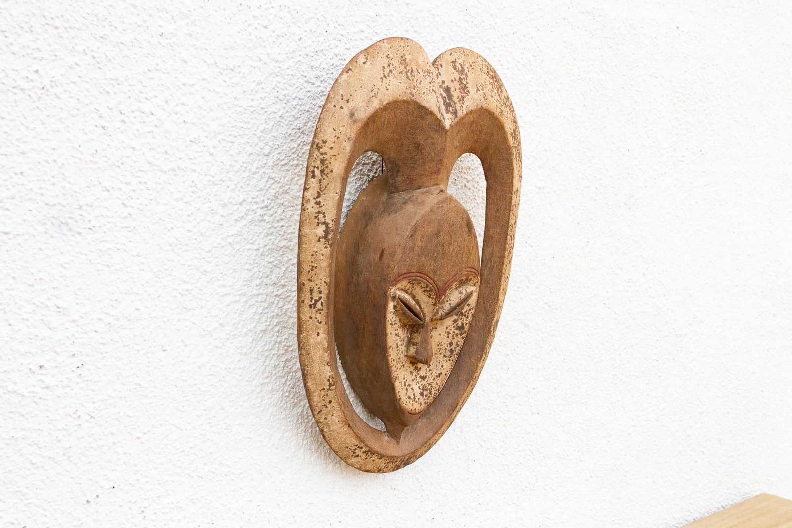 Vintage African Kwele Village Mask - 3