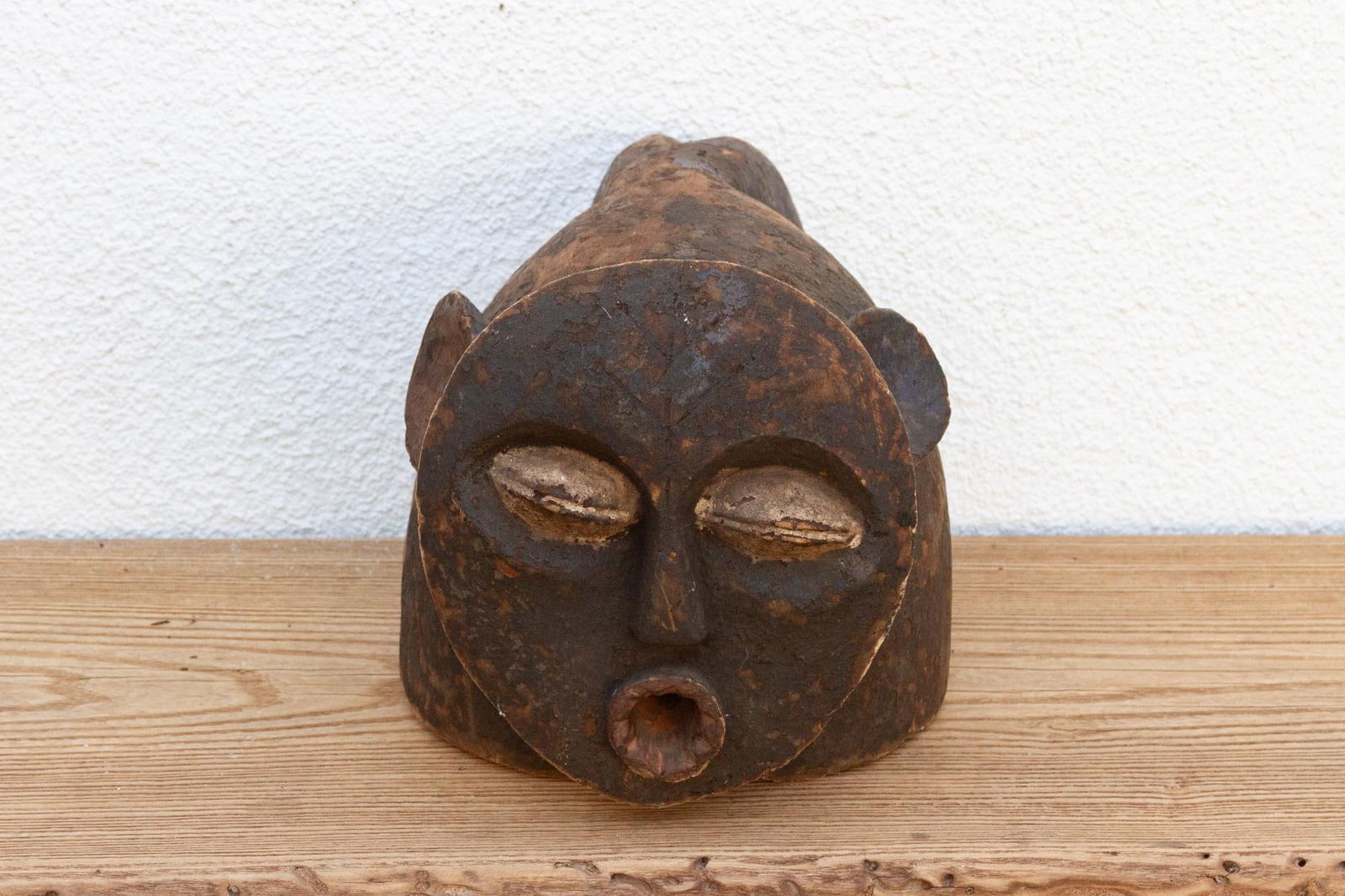 Antique Finely Carved African Mambila Mask - 3