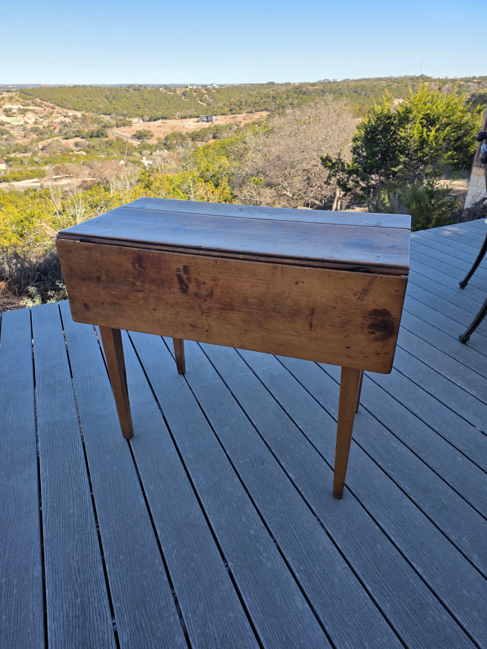Early 19th Century Fruitwood Drop Leaf Table - 14