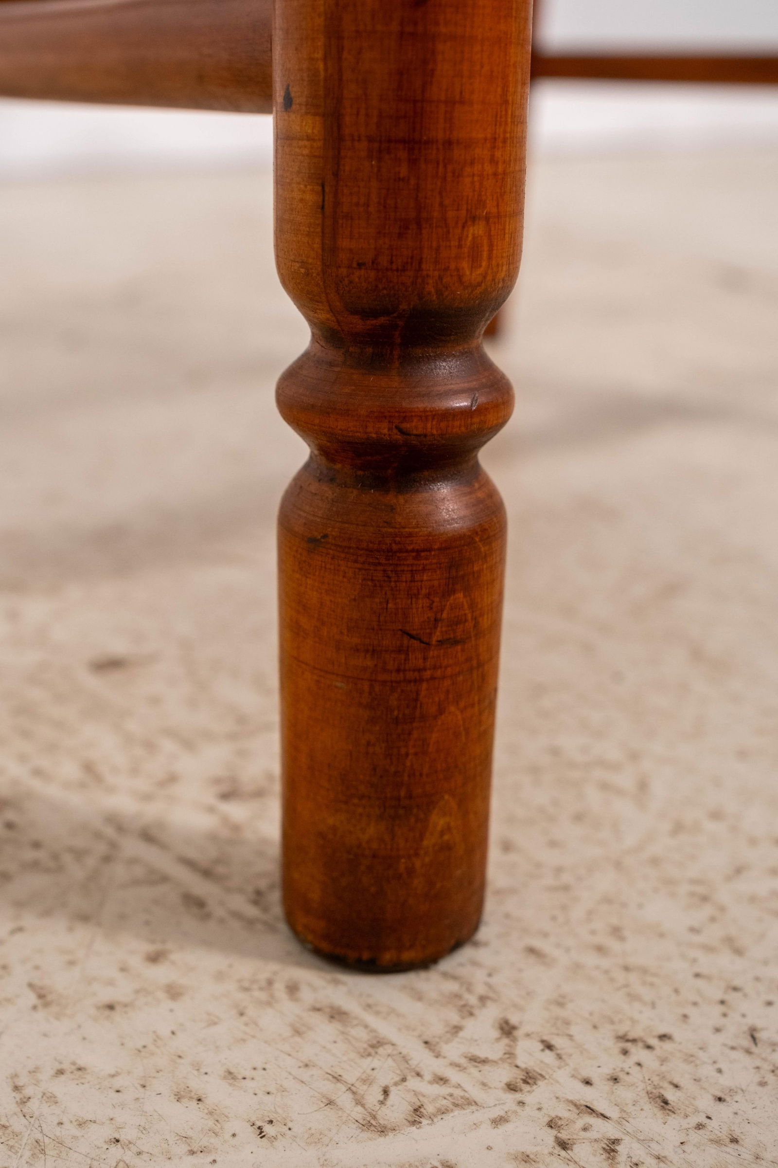 Set of 4 Maple Rush Seat Ladder Back Chairs - 16