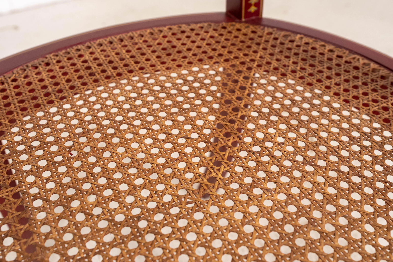 Pair Neoclassical Adams Style Hand Paint Decorated Armchairs - 8