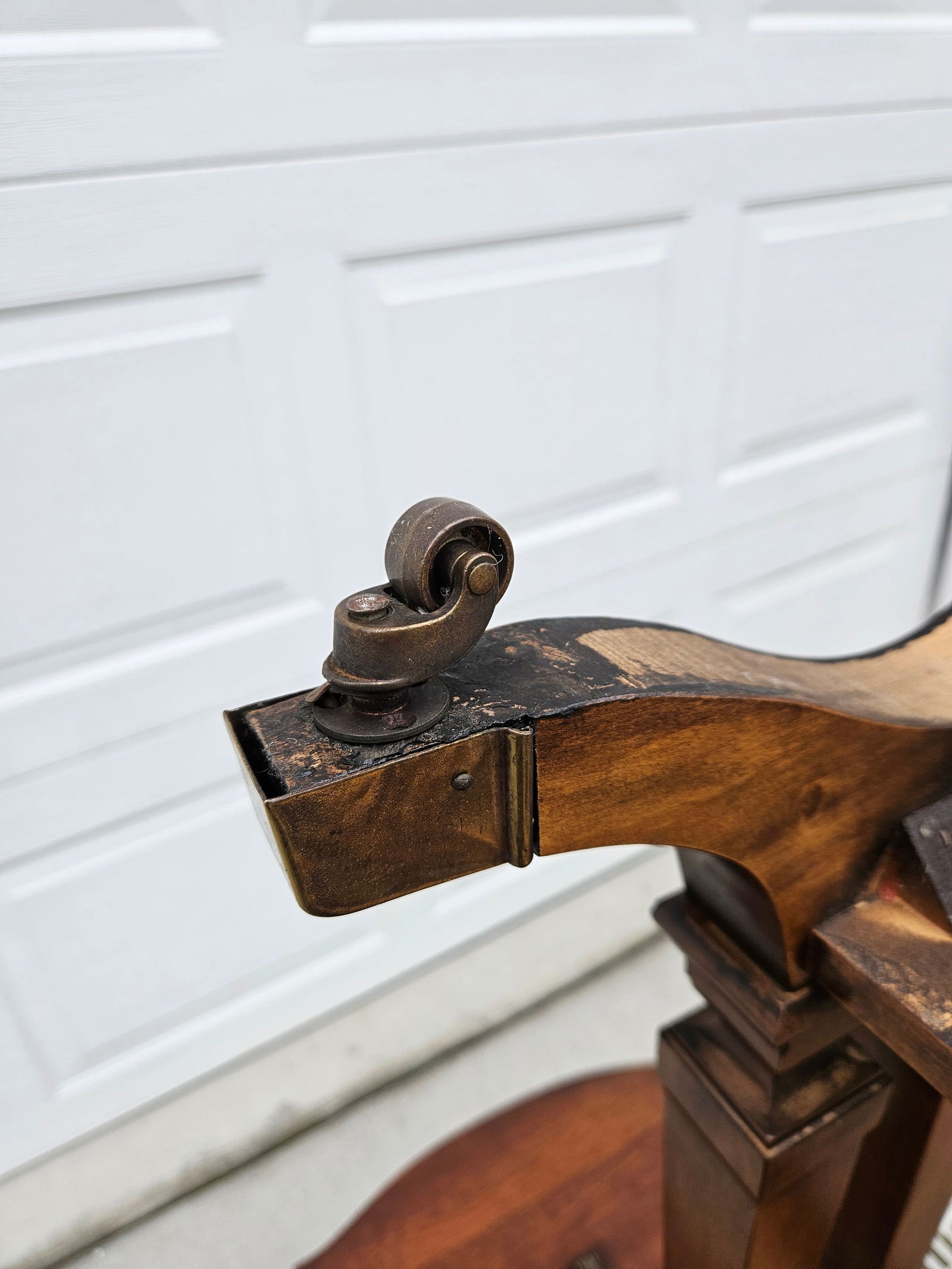 Mahogany Regency Drop Leaf Sofa or Console Table - 12