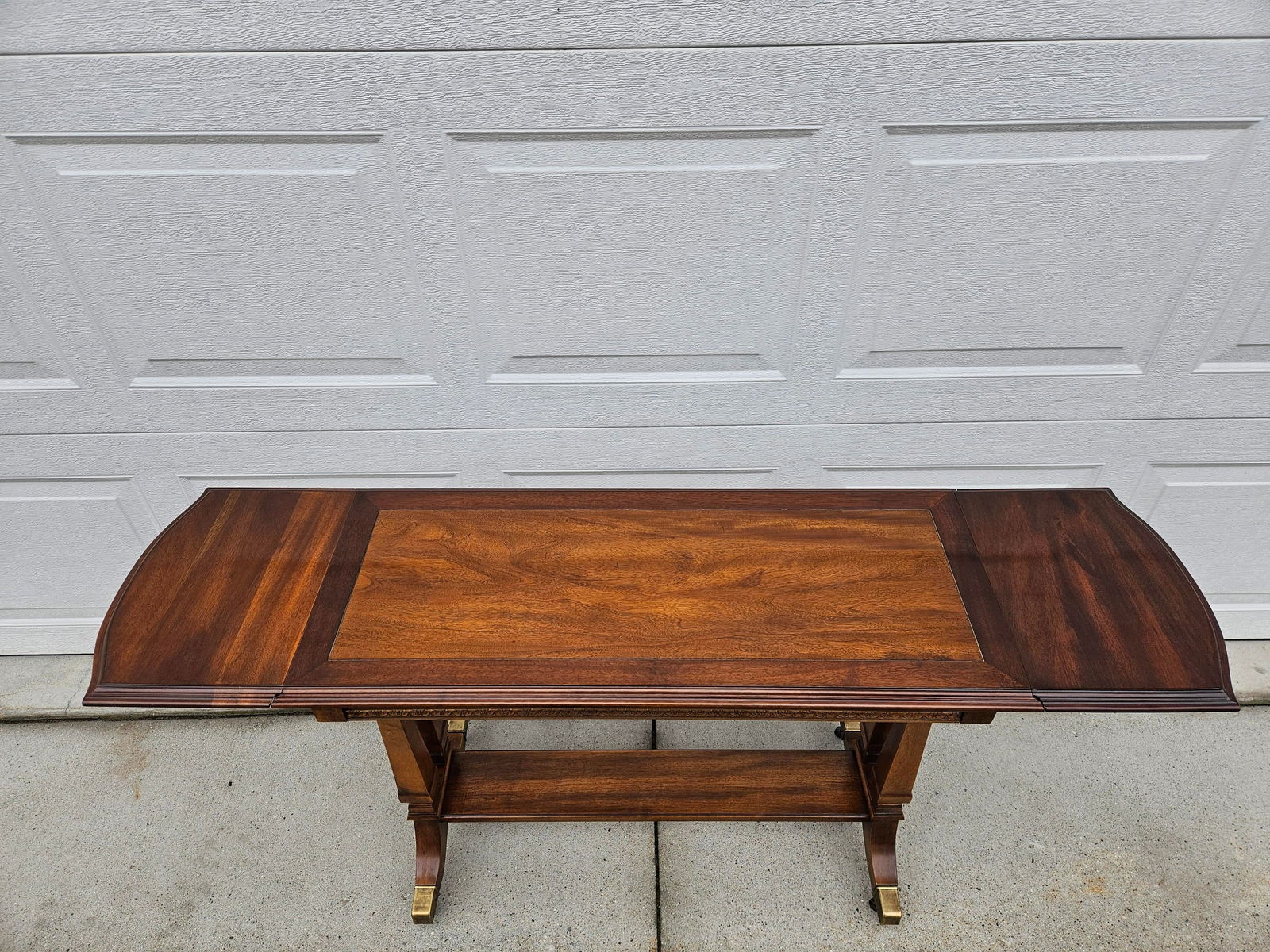 Mahogany Regency Drop Leaf Sofa or Console Table - 3