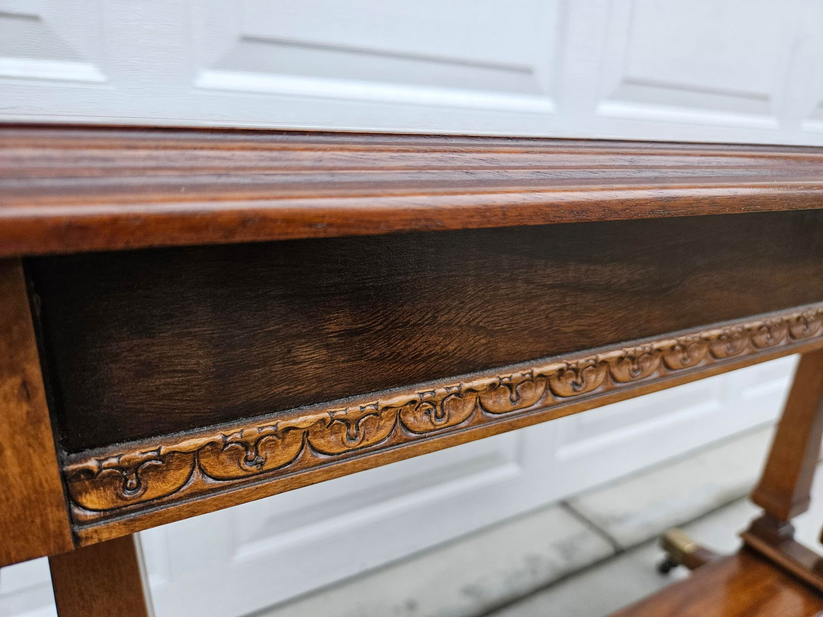 Mahogany Regency Drop Leaf Sofa or Console Table - 5