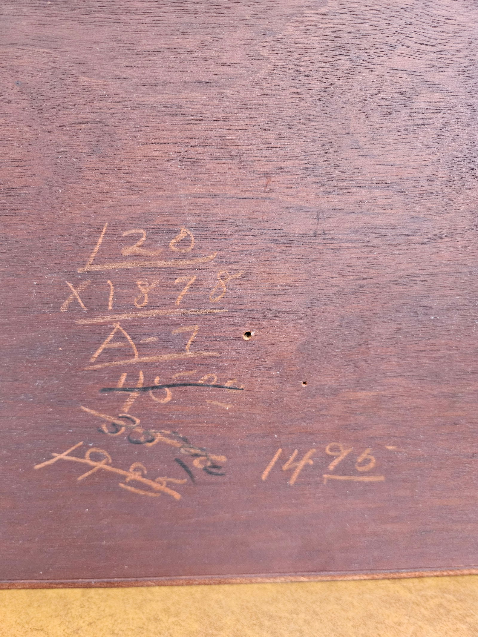 Baker Furniture Mahogany Demilune Side Table Nightstand - 17