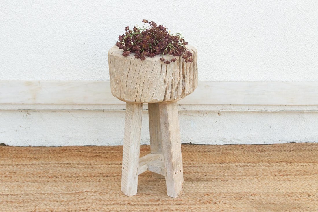 Wabi Sabi Driftwood Round Table - 2