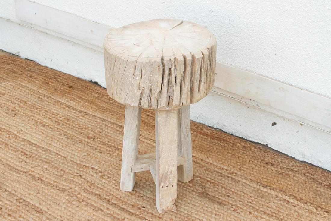 Wabi Sabi Driftwood Round Table - 5