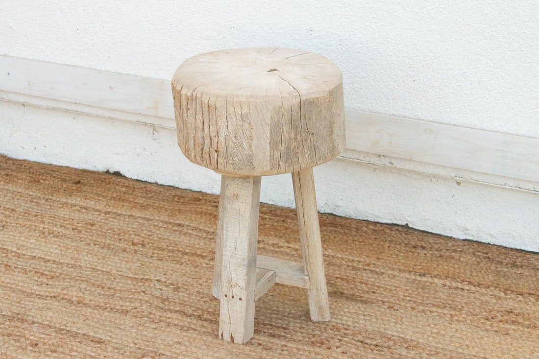 Organic Modern Metal Strap End Table - 5