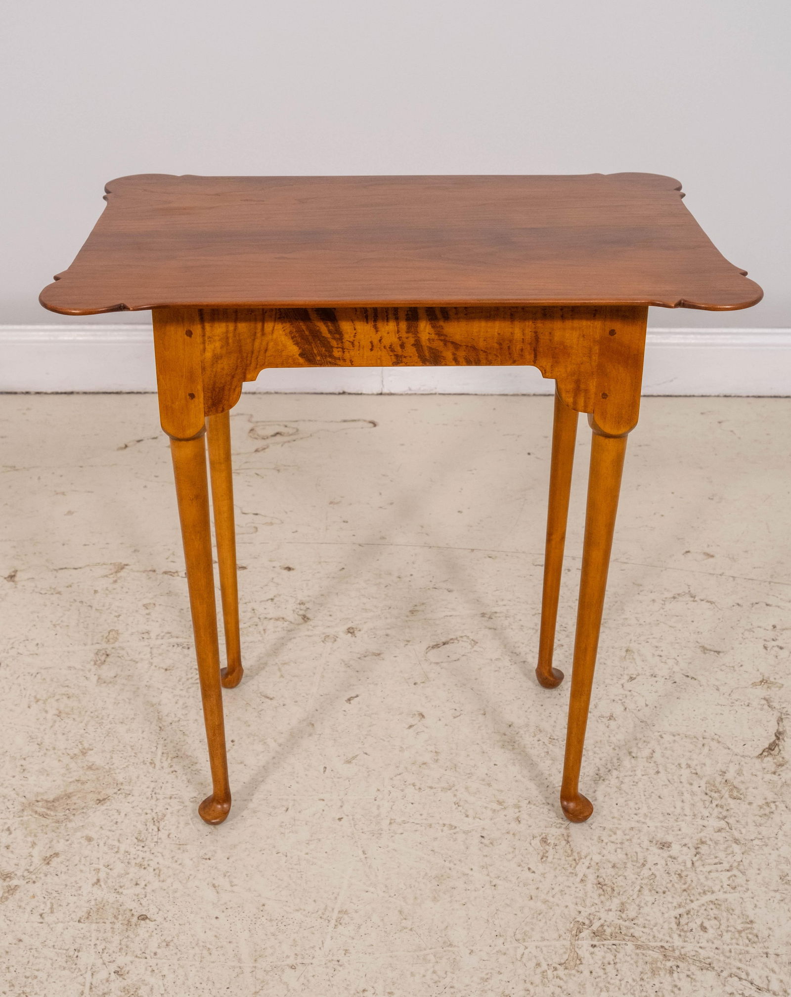 Dr Dimes Cherry & Tiger Maple Porriger Tea Table - 2